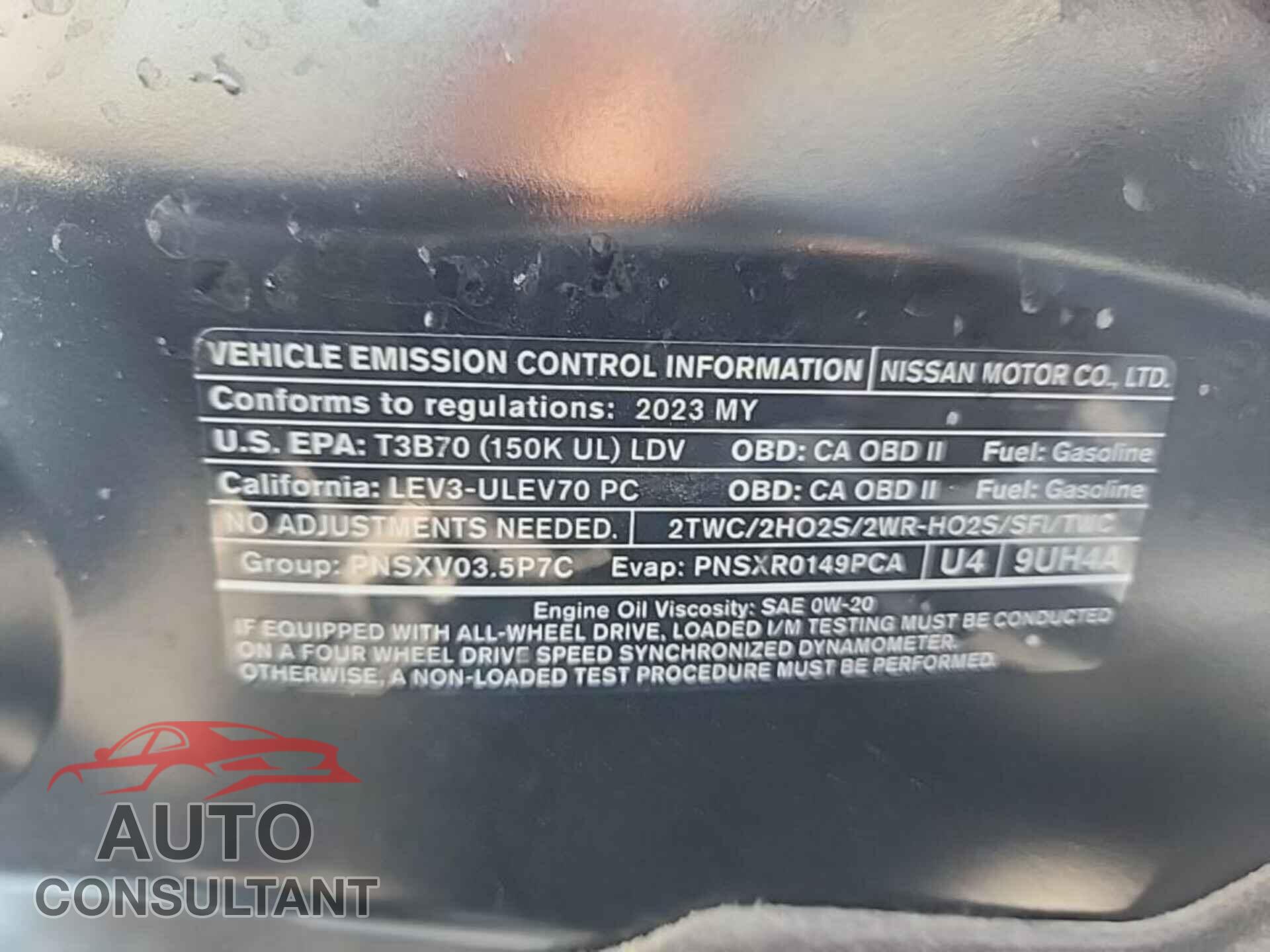 NISSAN MURANO 2023 - 5N1AZ2BS8PC121822