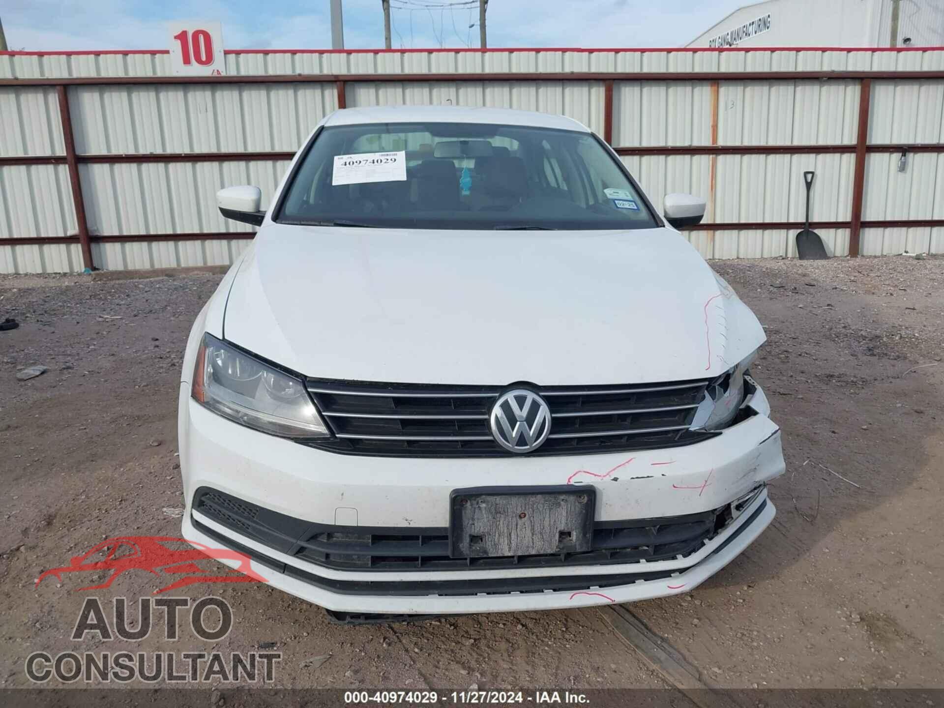 VOLKSWAGEN JETTA 2017 - 3VW2B7AJ6HM305981