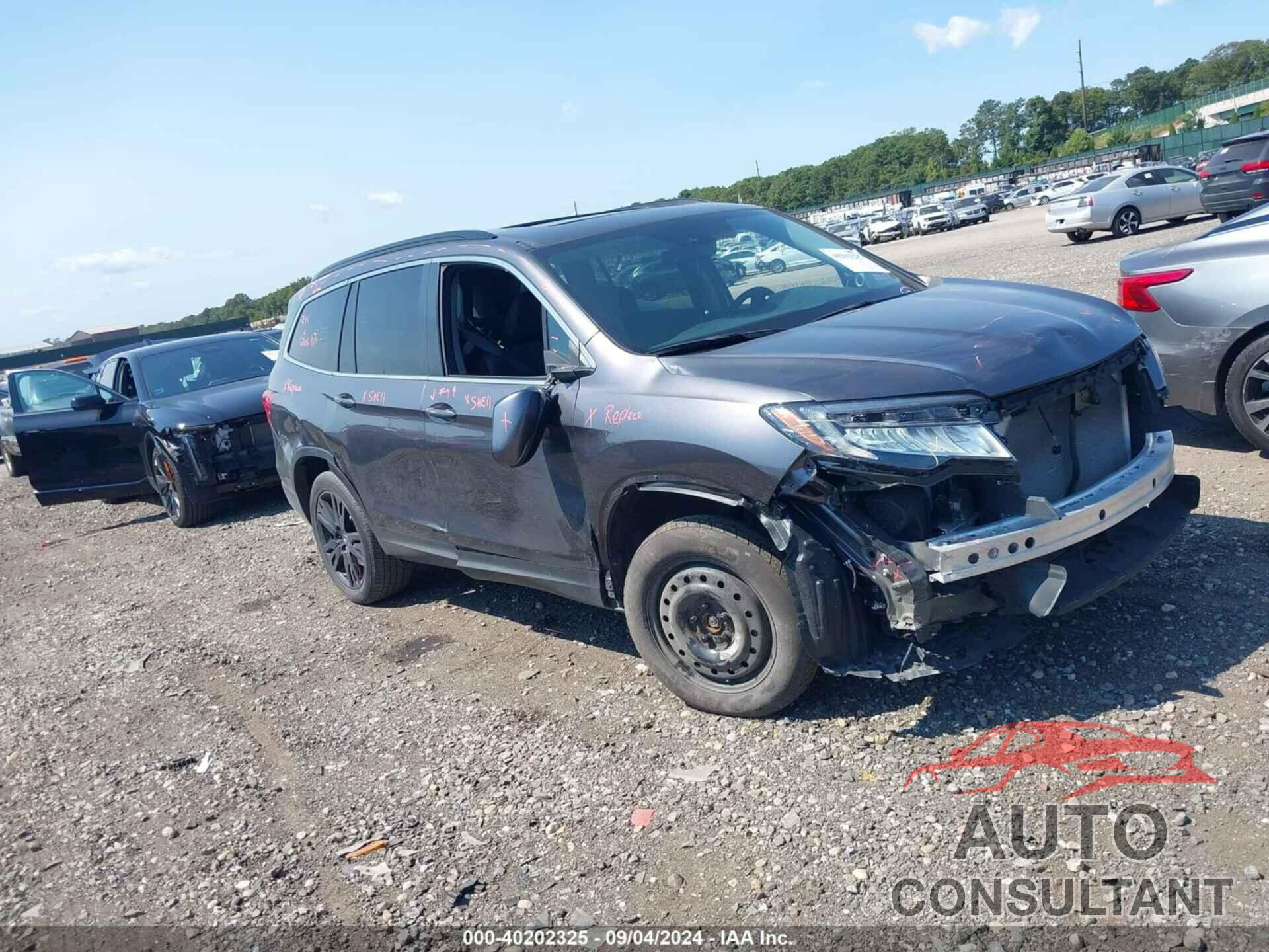 HONDA PILOT 2022 - 5FNYF6H26NB064868