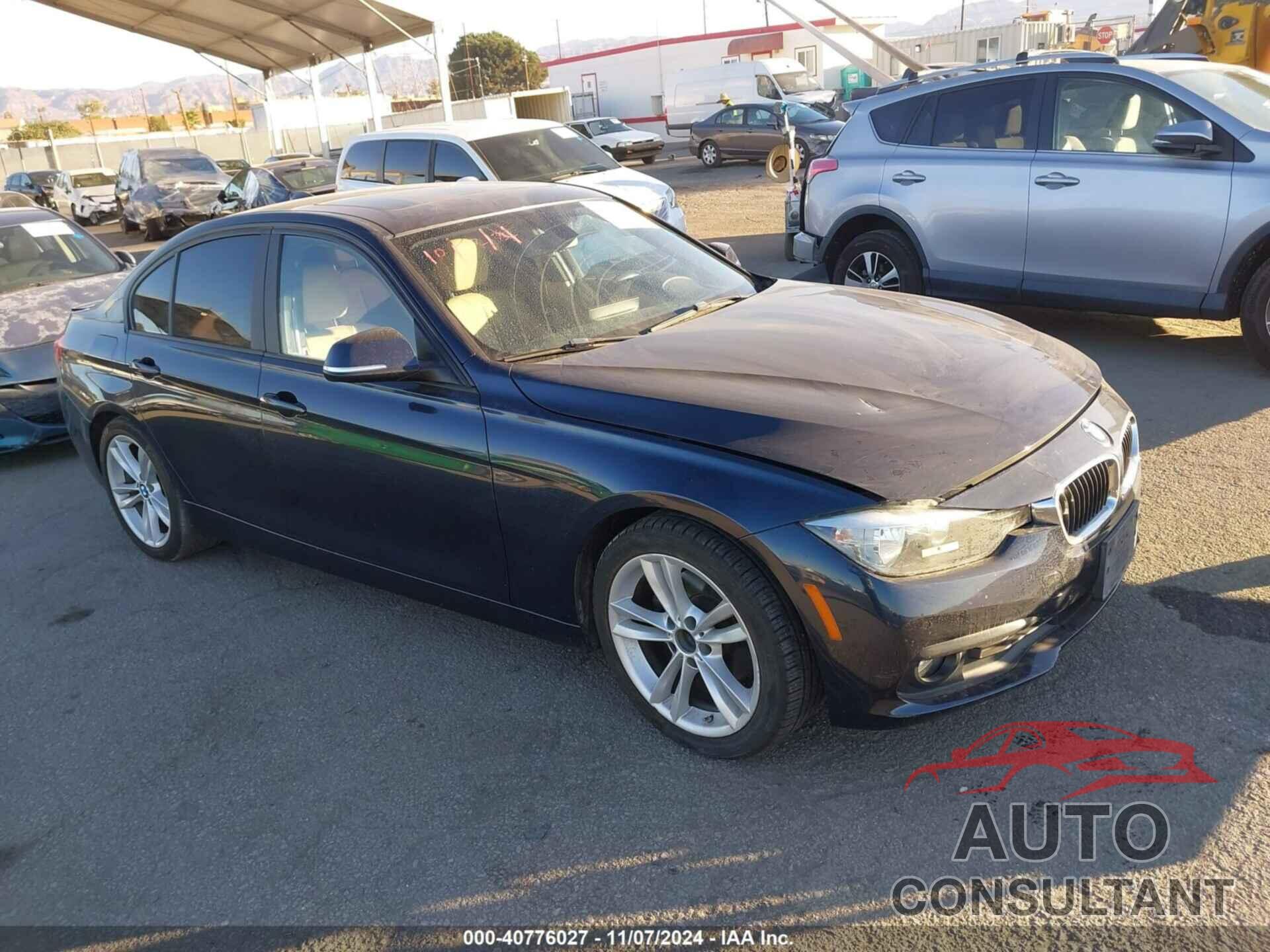 BMW 320I 2016 - WBA8E1G59GNT34579