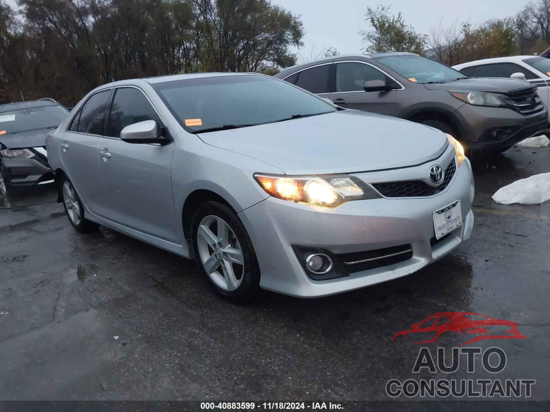 TOYOTA CAMRY 2012 - 4T1BF1FK5CU508723