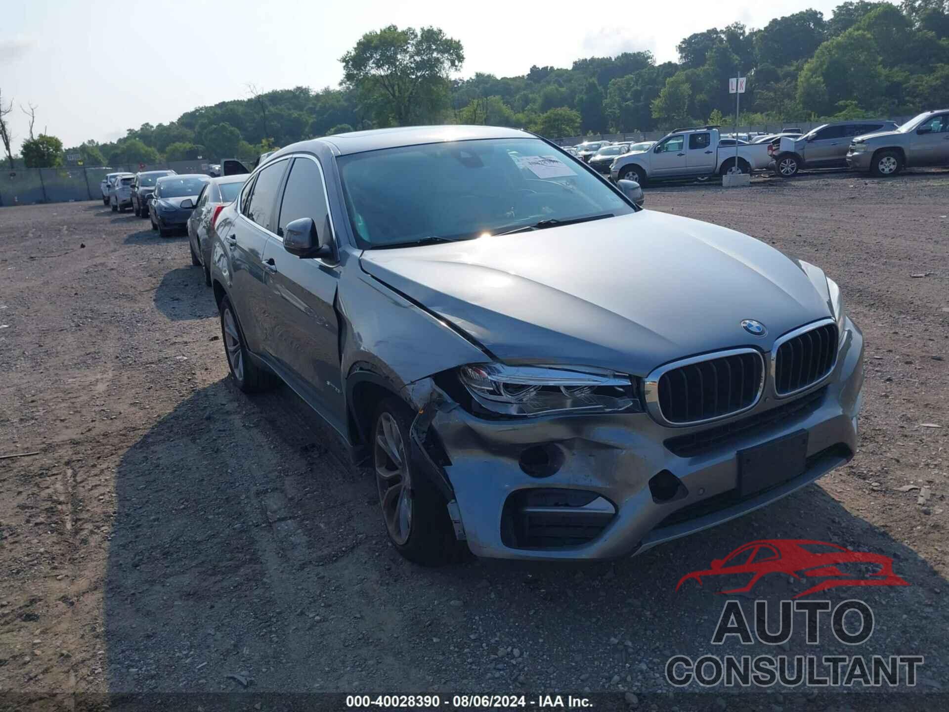 BMW X6 2016 - 5UXKU0C51G0F93349