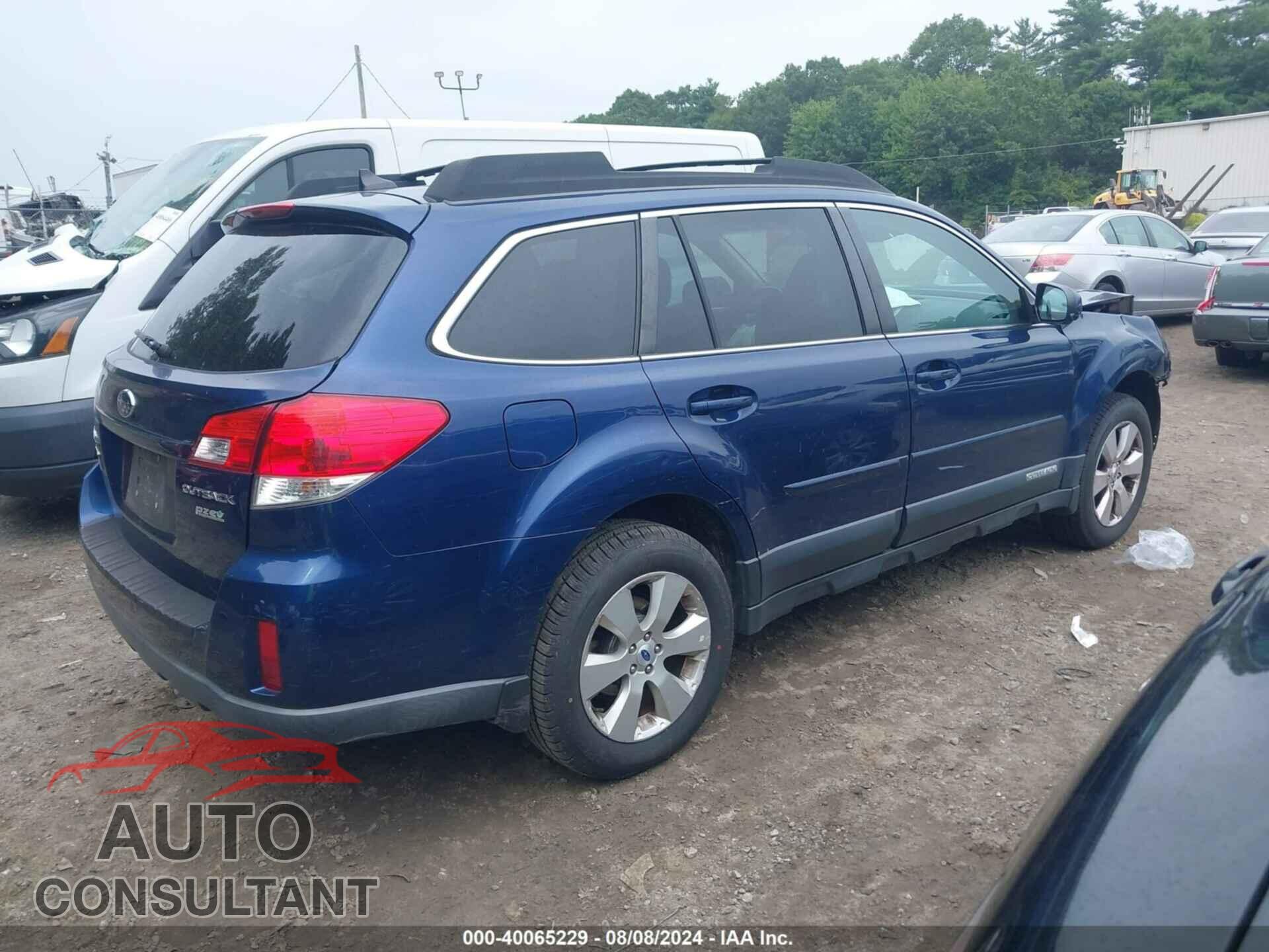 SUBARU OUTBACK 2011 - 4S4BRBLC7B3446739