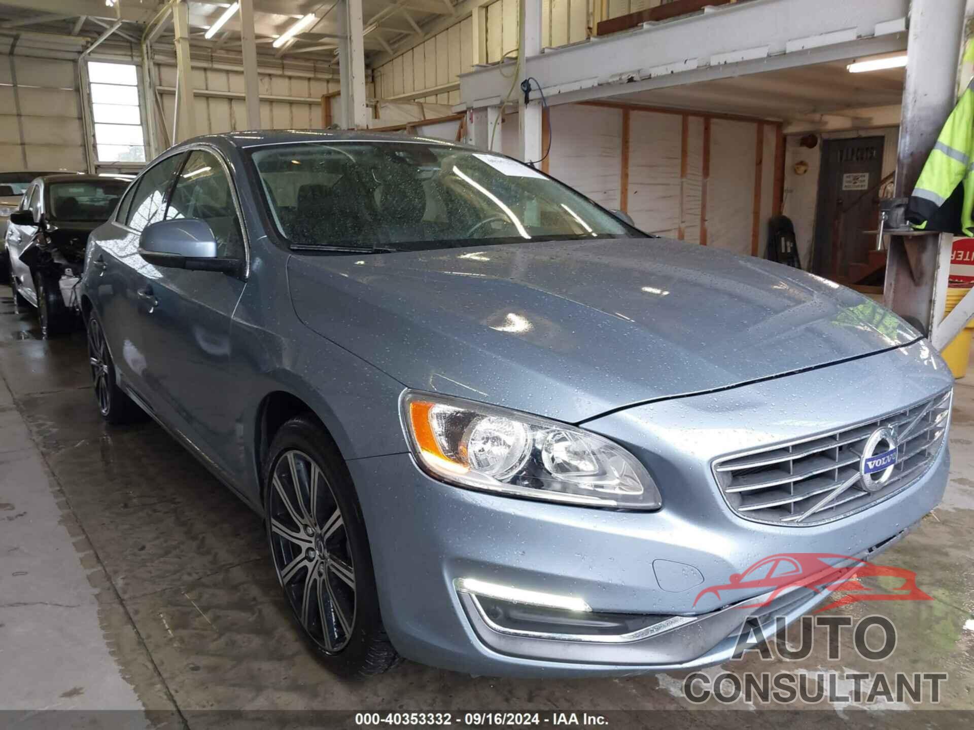 VOLVO S60 INSCRIPTION 2018 - LYV402HK9JB163009