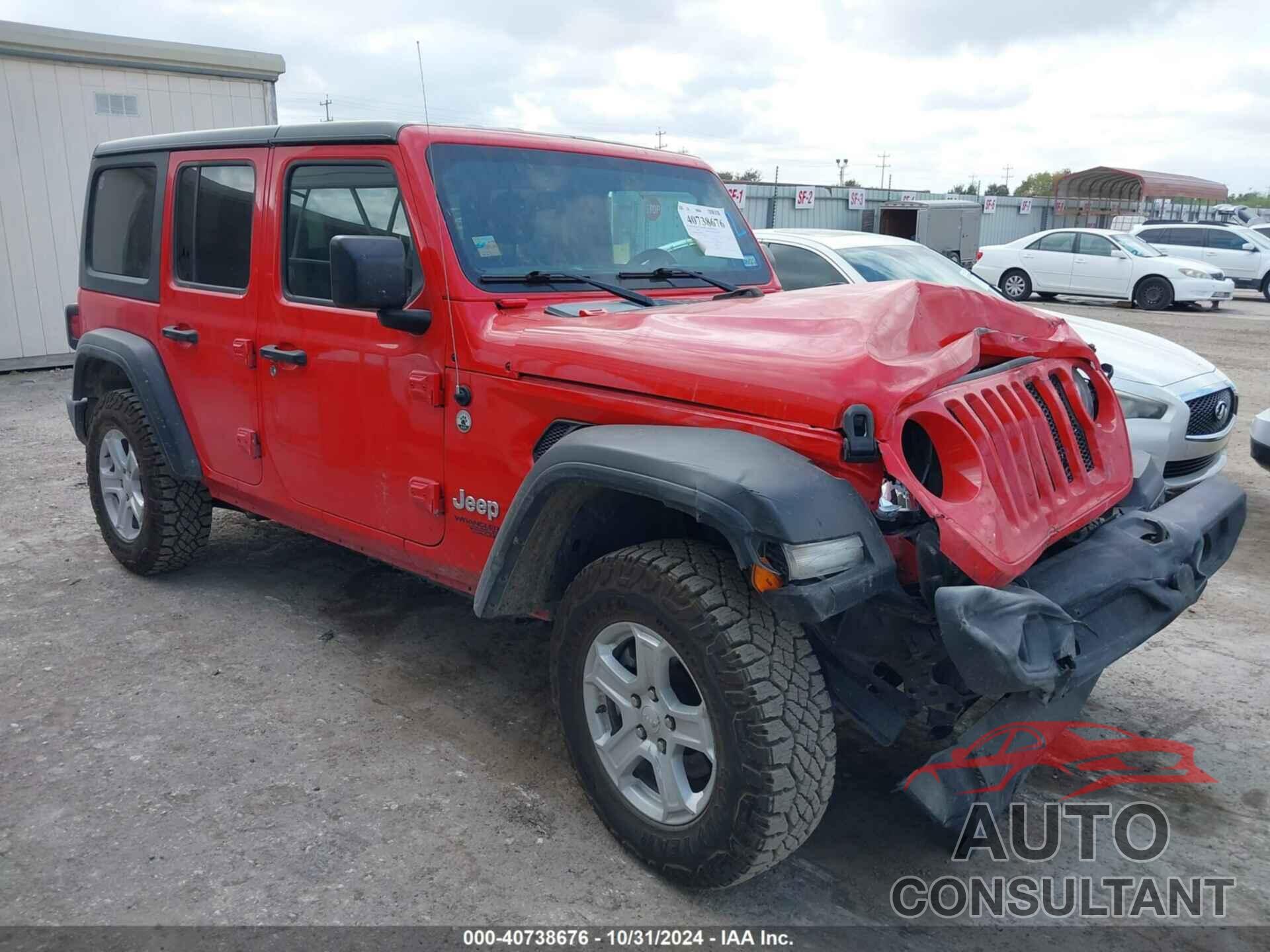 JEEP WRANGLER UNLIMITED 2021 - 1C4HJXDN1MW630837