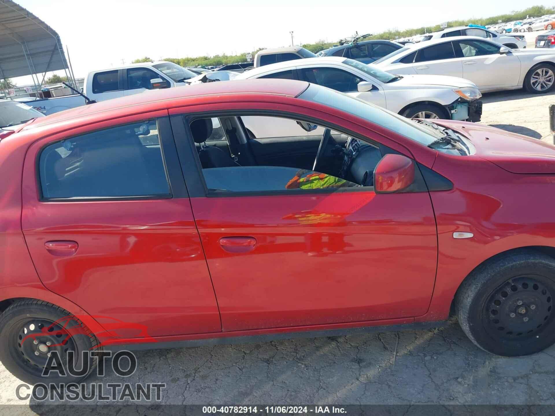 MITSUBISHI MIRAGE 2015 - ML32A3HJ4FH046030