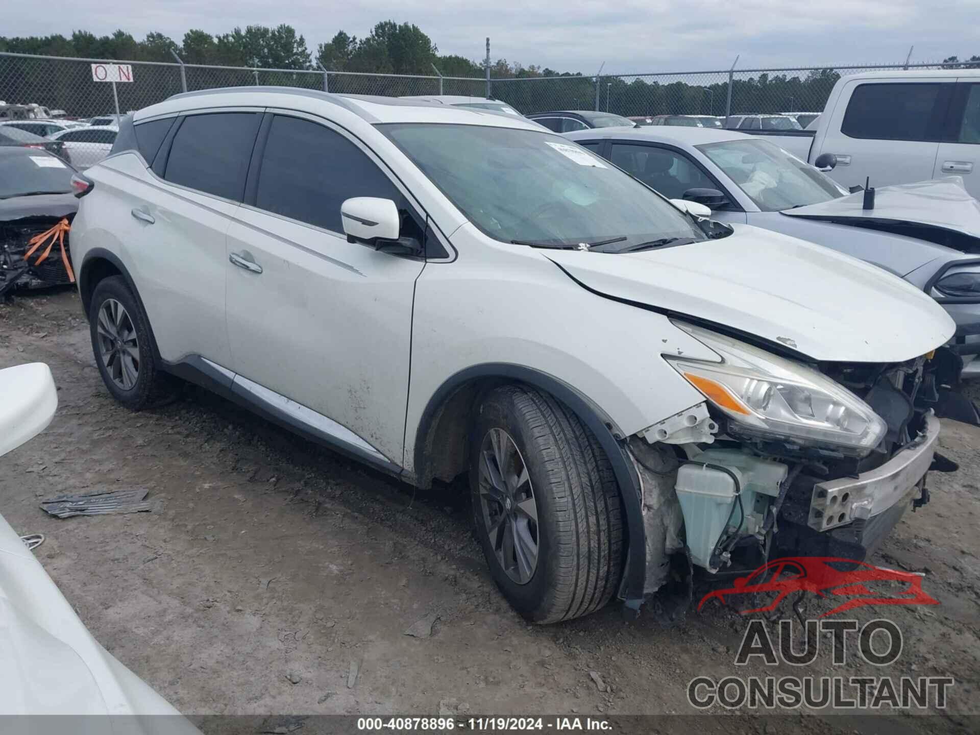 NISSAN MURANO 2017 - 5N1AZ2MHXHN160077