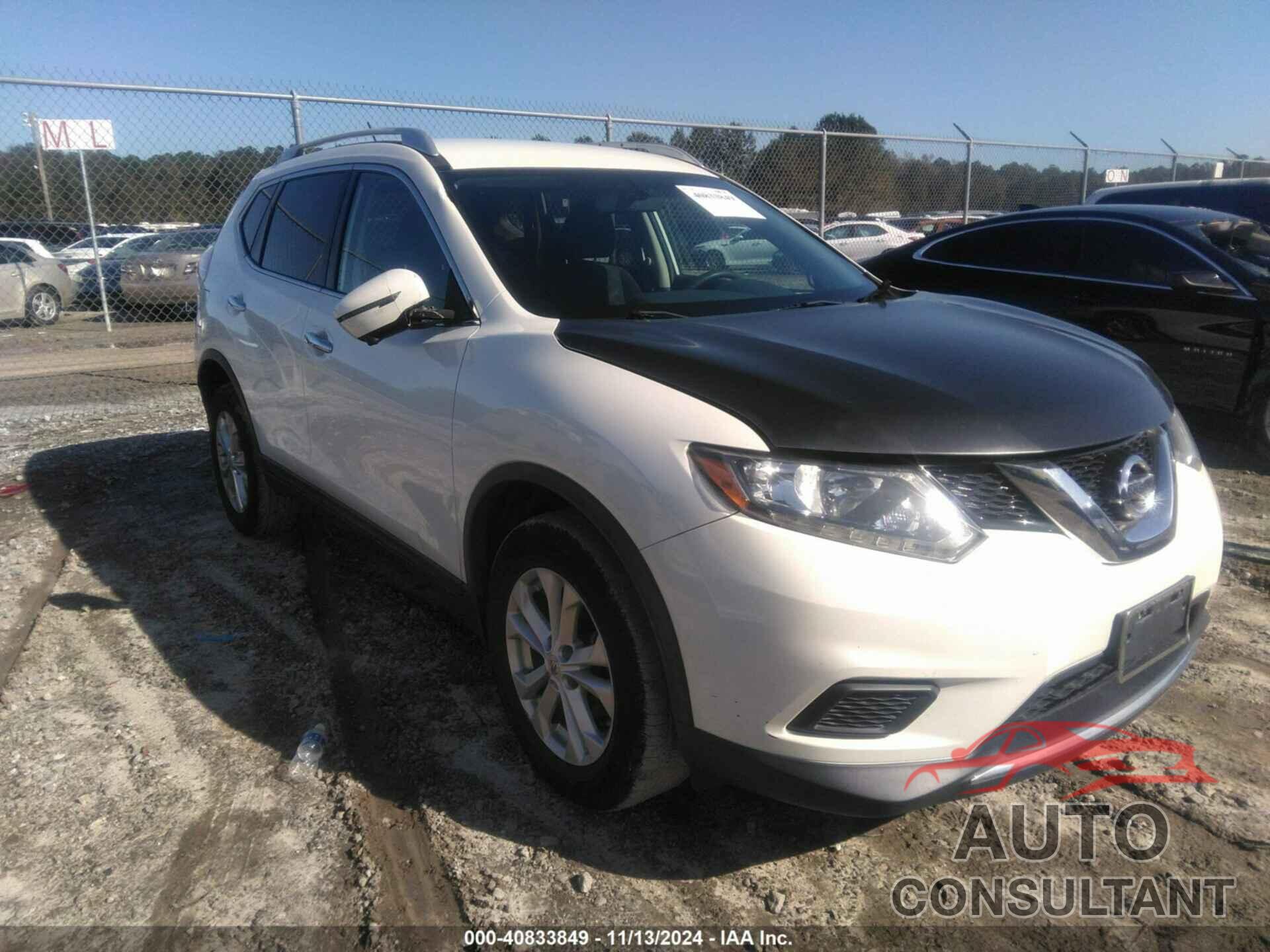 NISSAN ROGUE 2016 - JN8AT2MV2GW150748