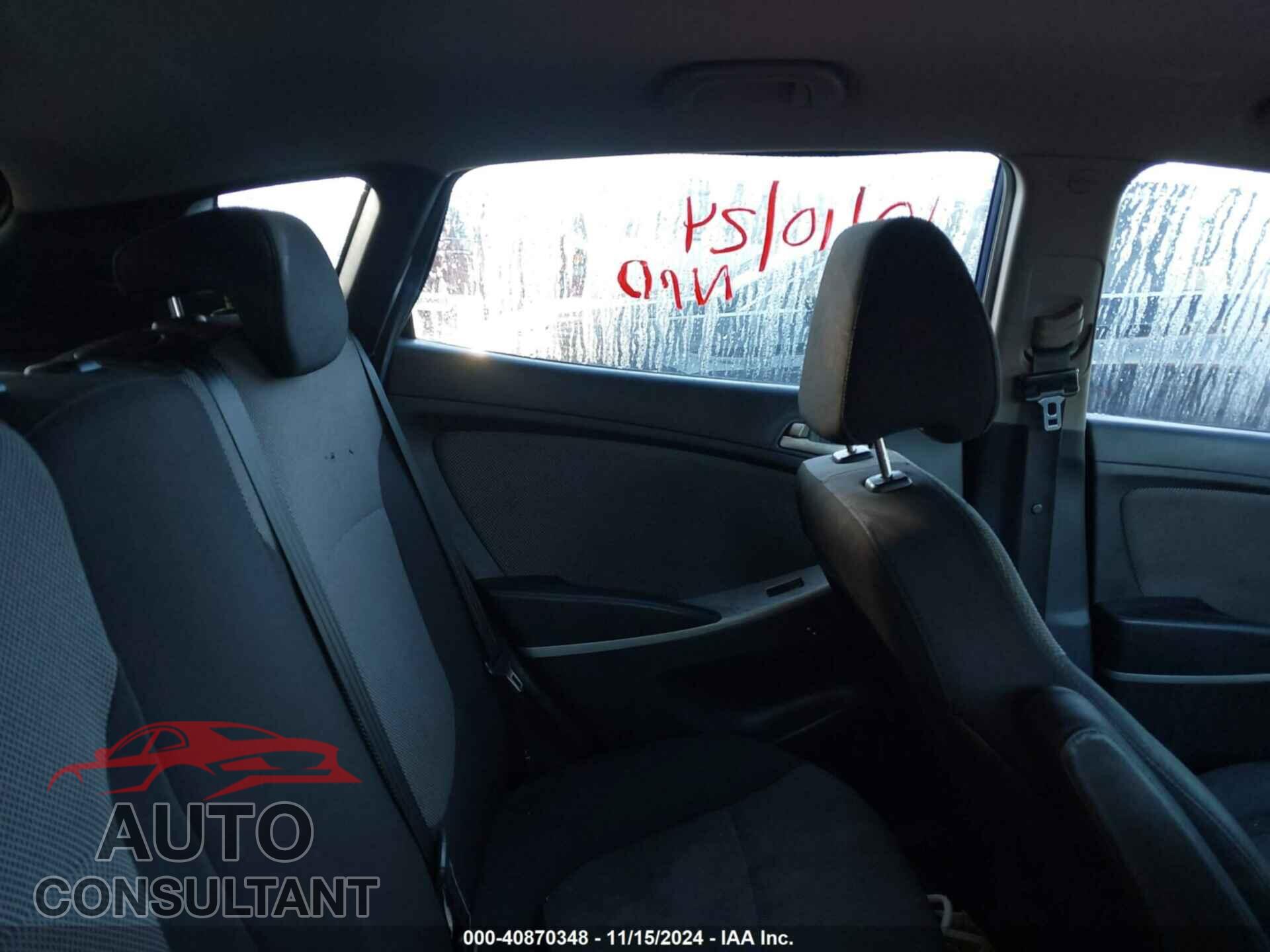 HYUNDAI ACCENT 2012 - KMHCT5AE2CU048331