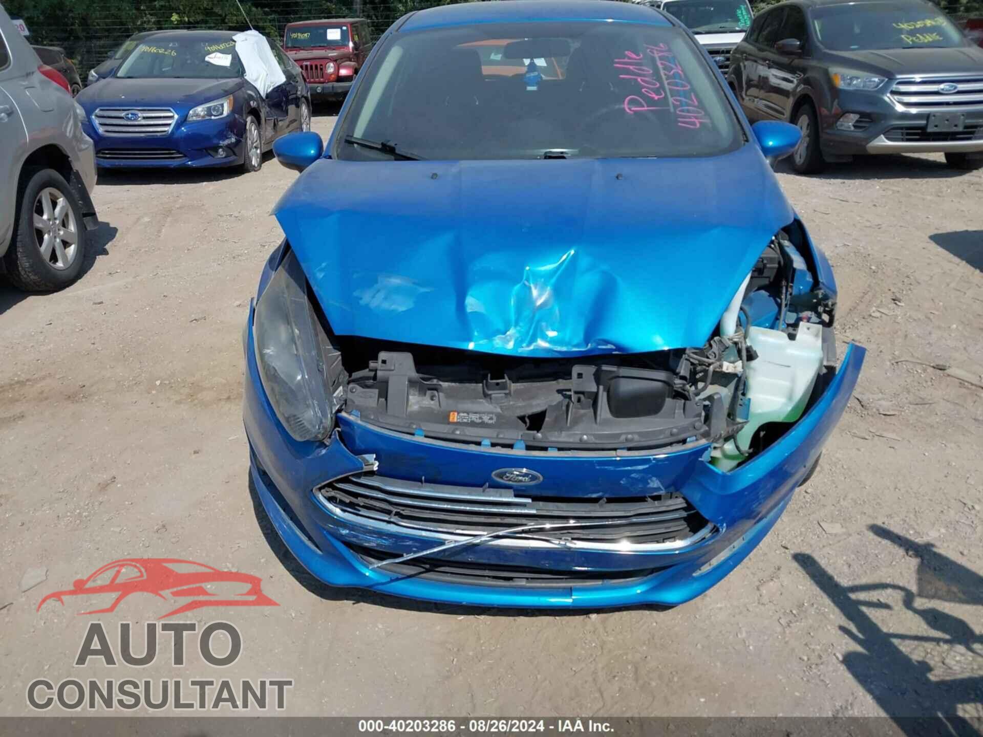 FORD FIESTA 2017 - 3FADP4EJ4HM138841