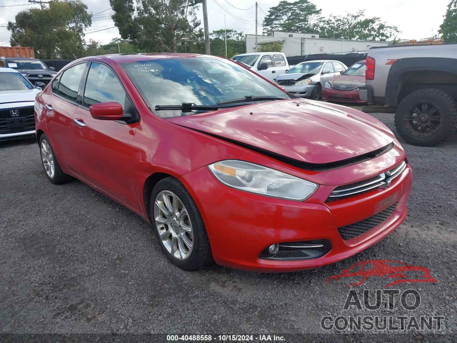 DODGE DART 2013 - 1C3CDFCA4DD124669