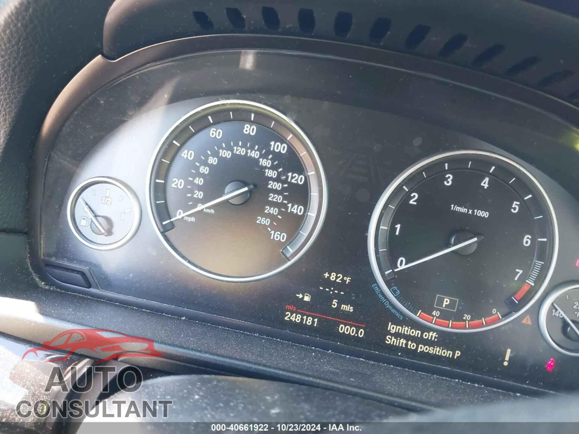 BMW 535I 2012 - WBAFU7C55CDU57542