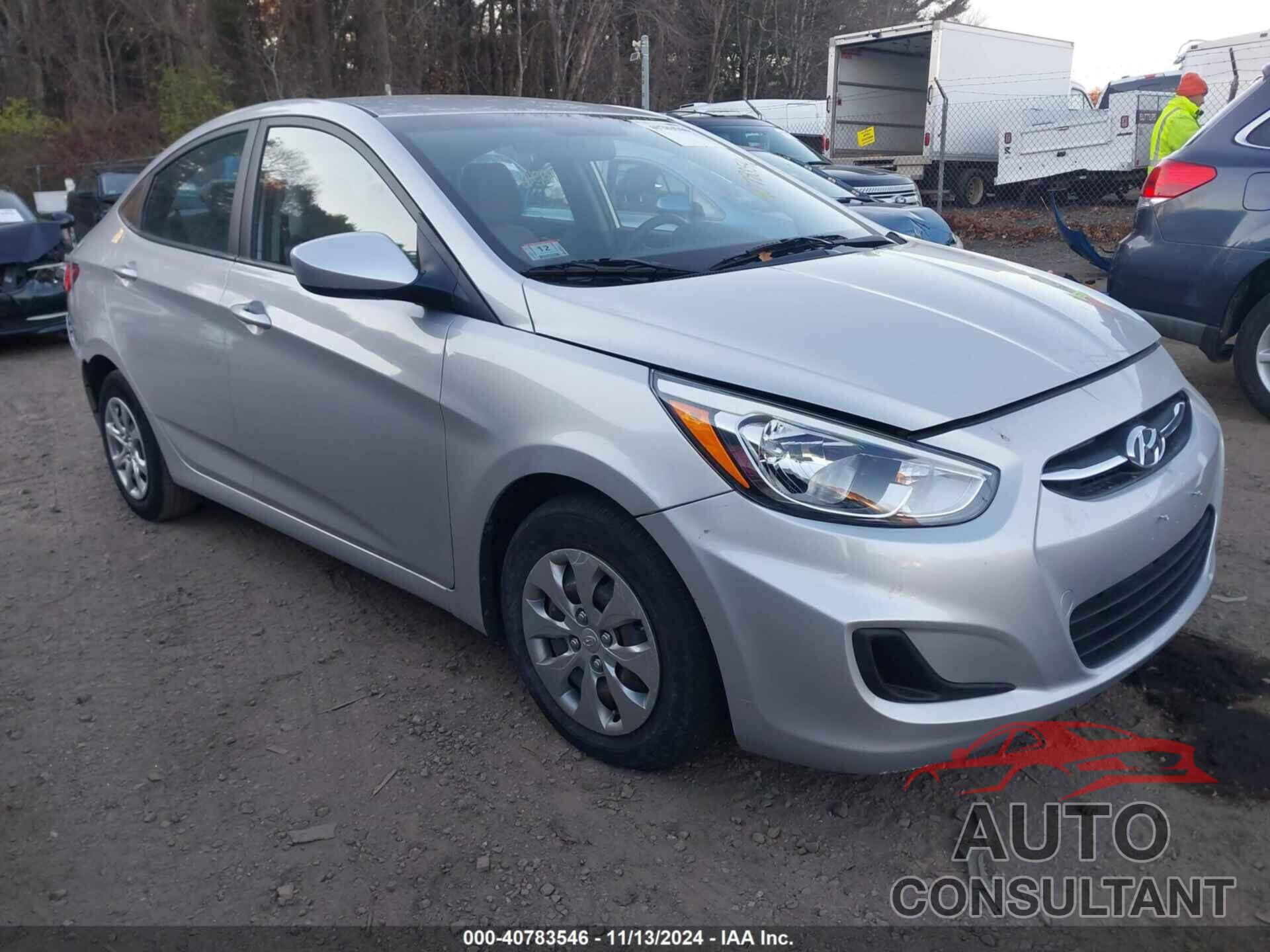 HYUNDAI ACCENT 2016 - KMHCT4AEXGU994855