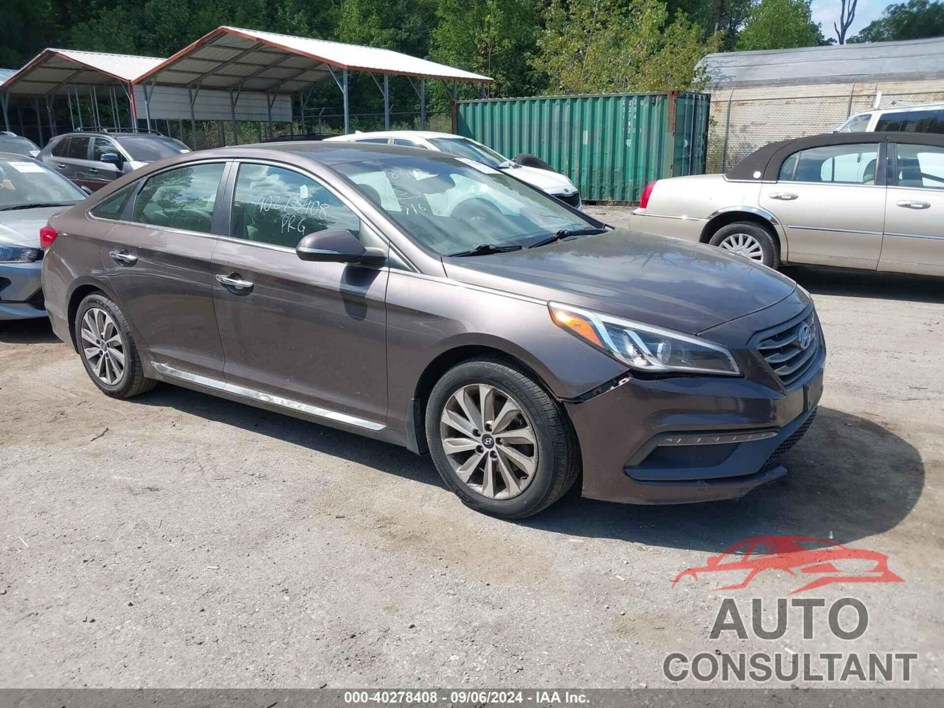 HYUNDAI SONATA 2015 - 5NPE34AFXFH138339