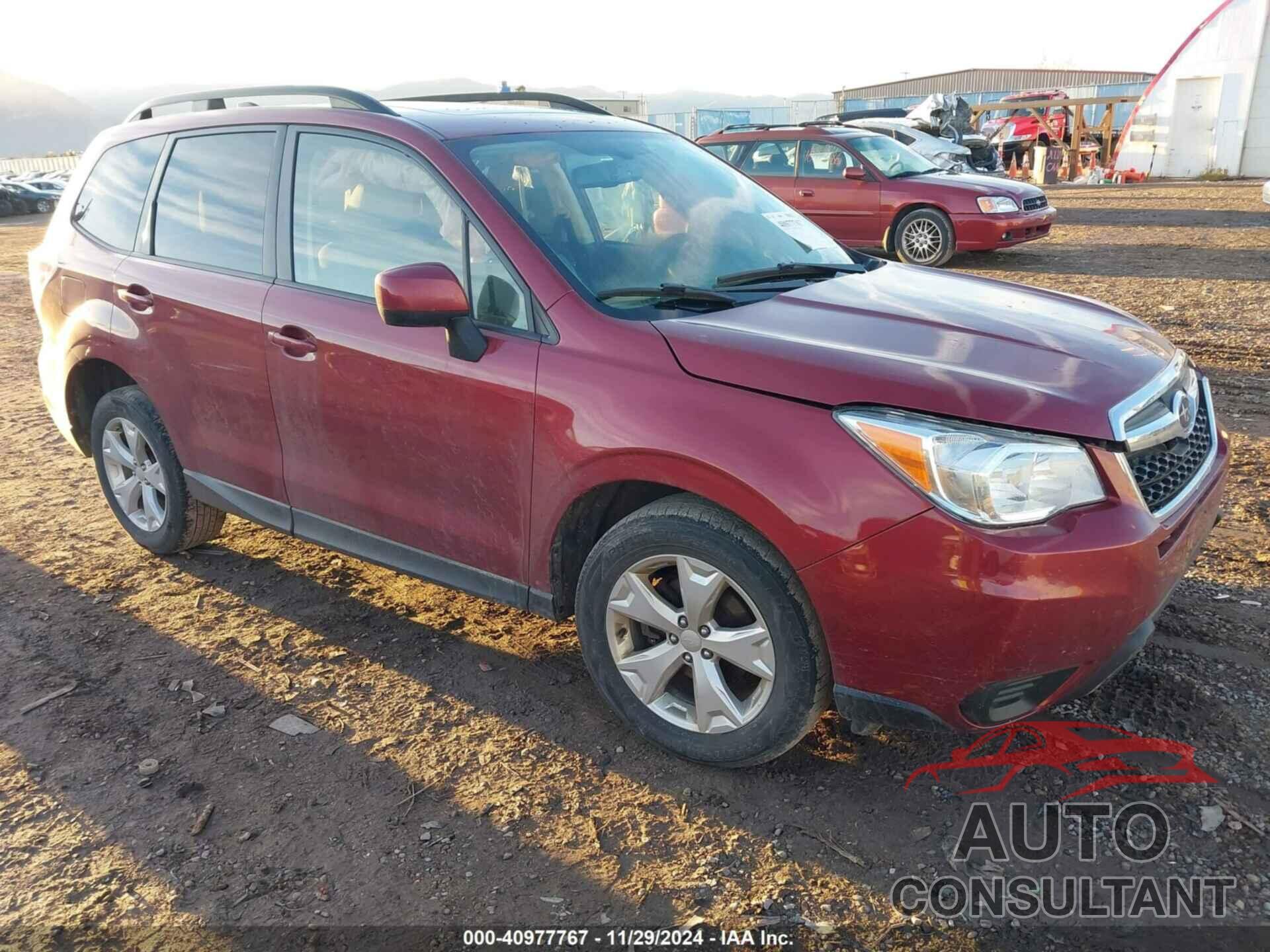 SUBARU FORESTER 2016 - JF2SJADC7GH407181