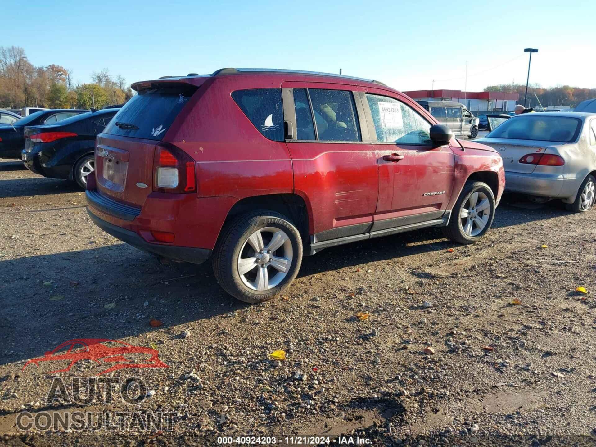 JEEP COMPASS 2012 - 1C4NJCEB5CD623559