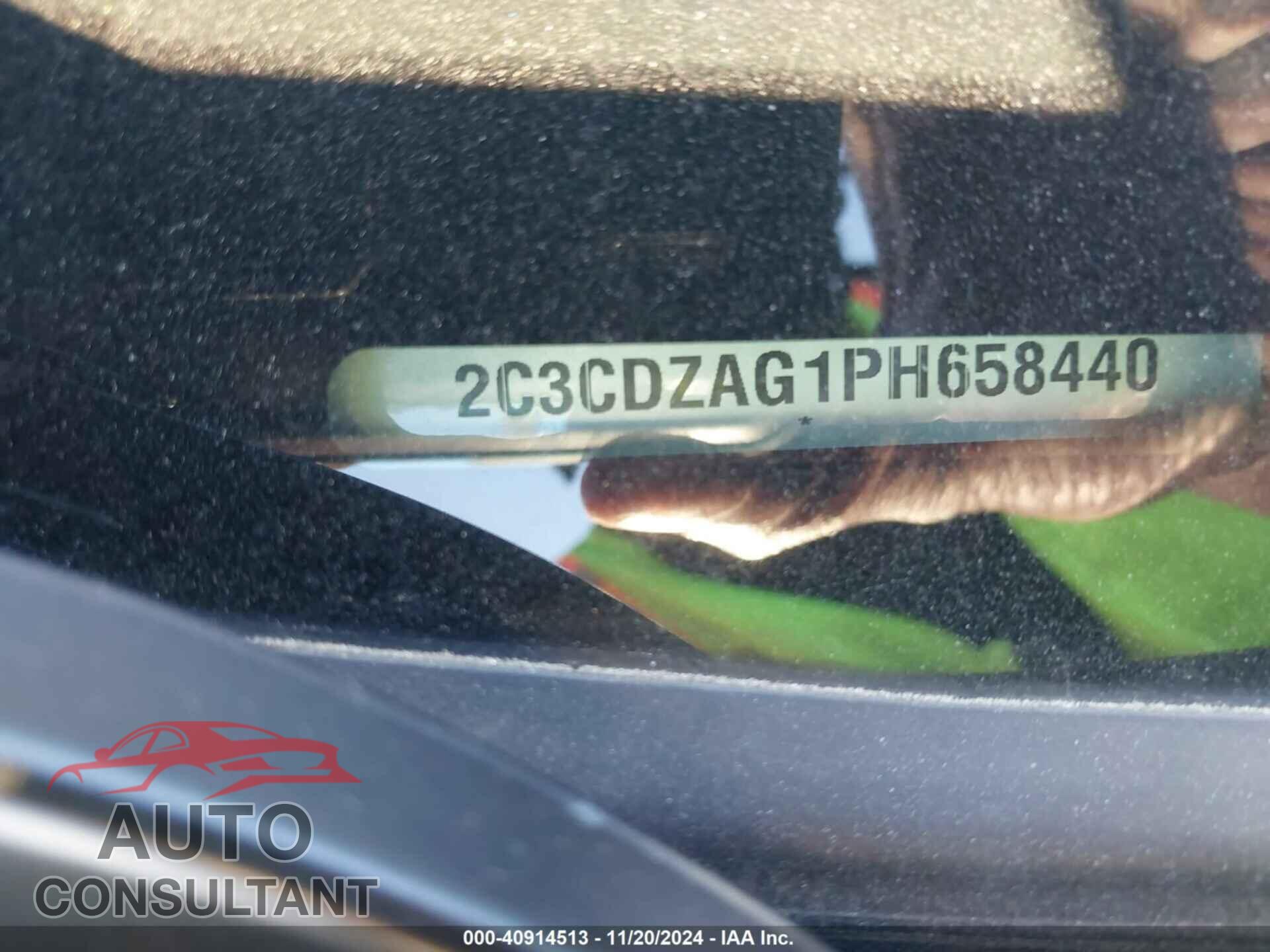 DODGE CHALLENGER 2023 - 2C3CDZAG1PH658440