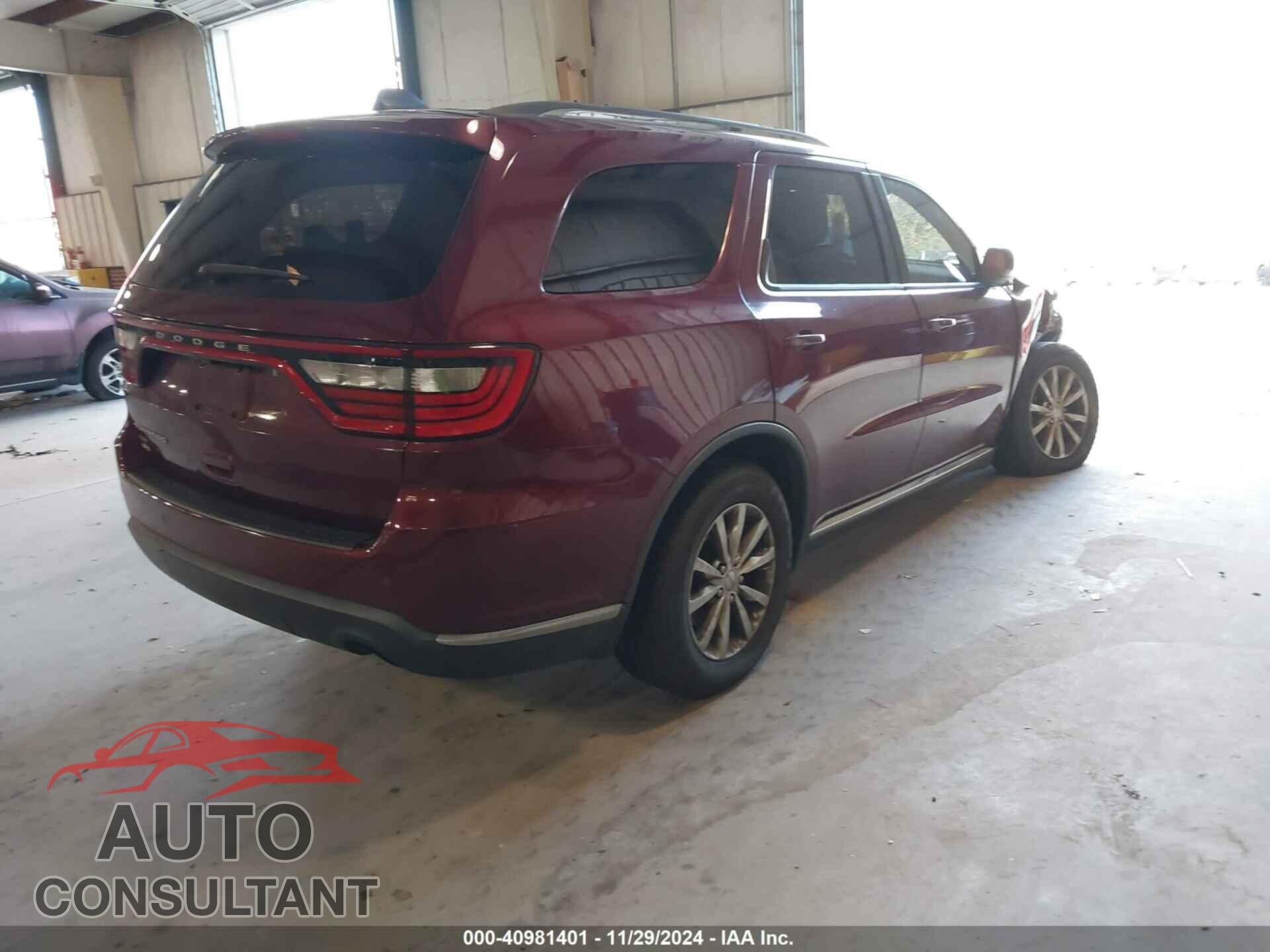 DODGE DURANGO 2017 - 1C4RDJAG7HC958060