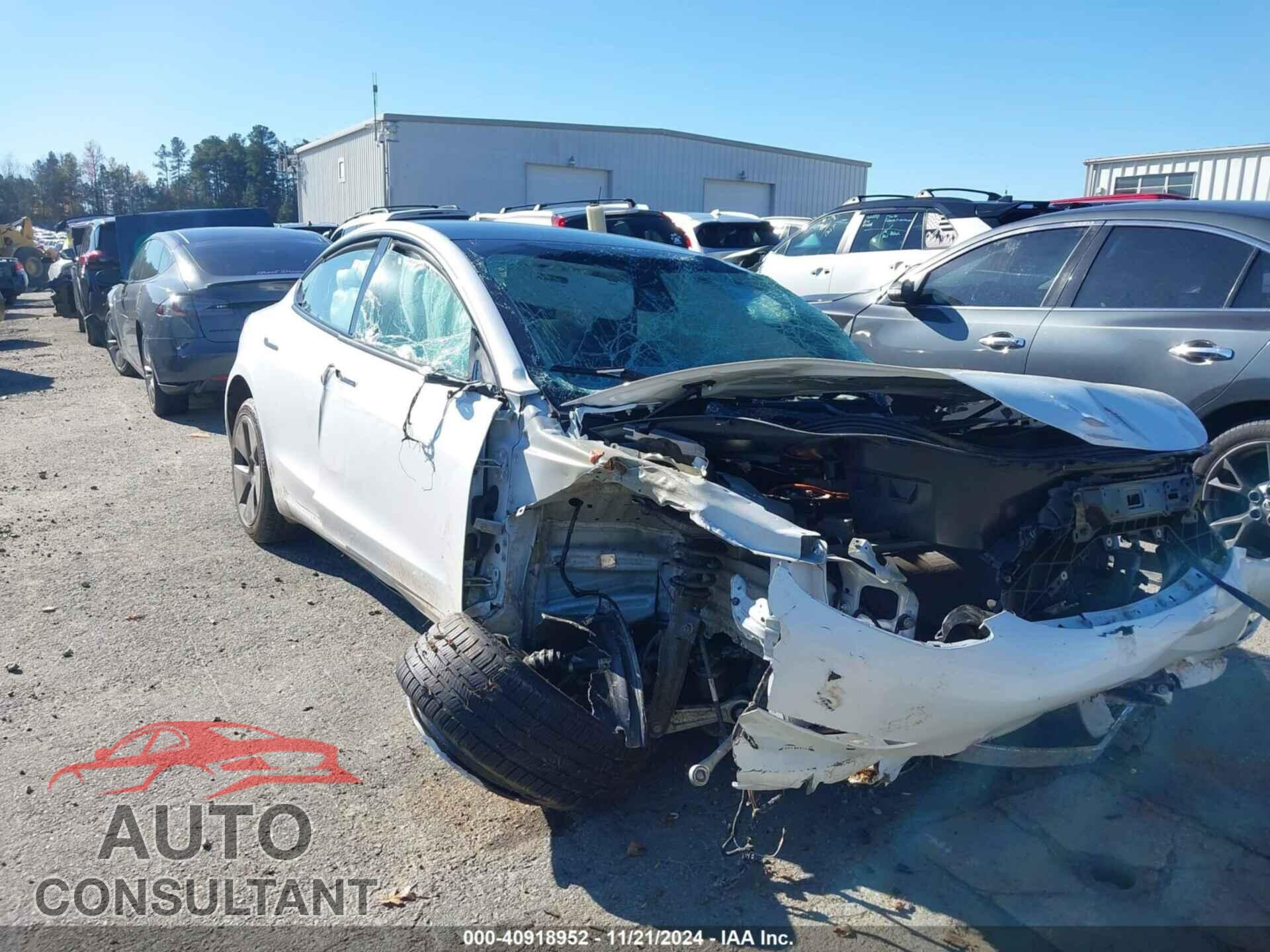 TESLA MODEL 3 2022 - 5YJ3E1EB7NF334002