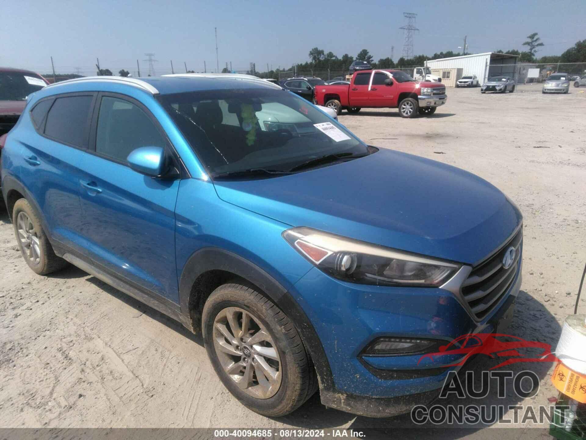 HYUNDAI TUCSON 2017 - KM8J3CA44HU296042