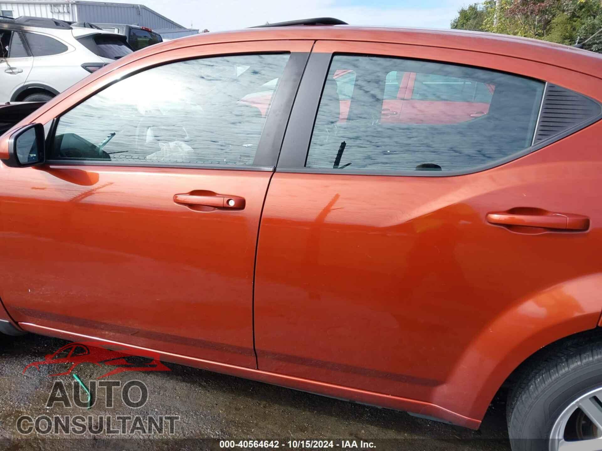 DODGE AVENGER 2012 - 1C3CDZCB6CN235565