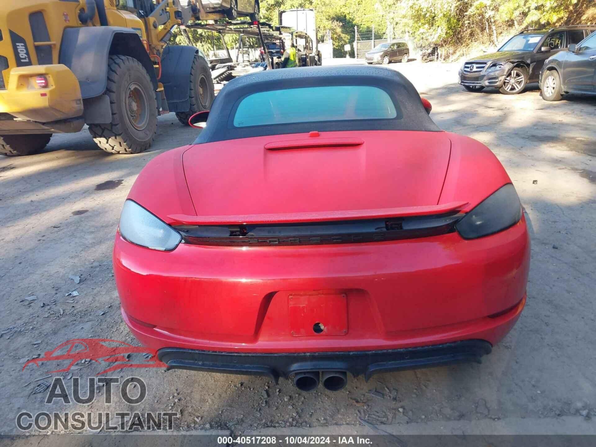 PORSCHE BOXSTER 2019 - WP0CB2A8XKS228666
