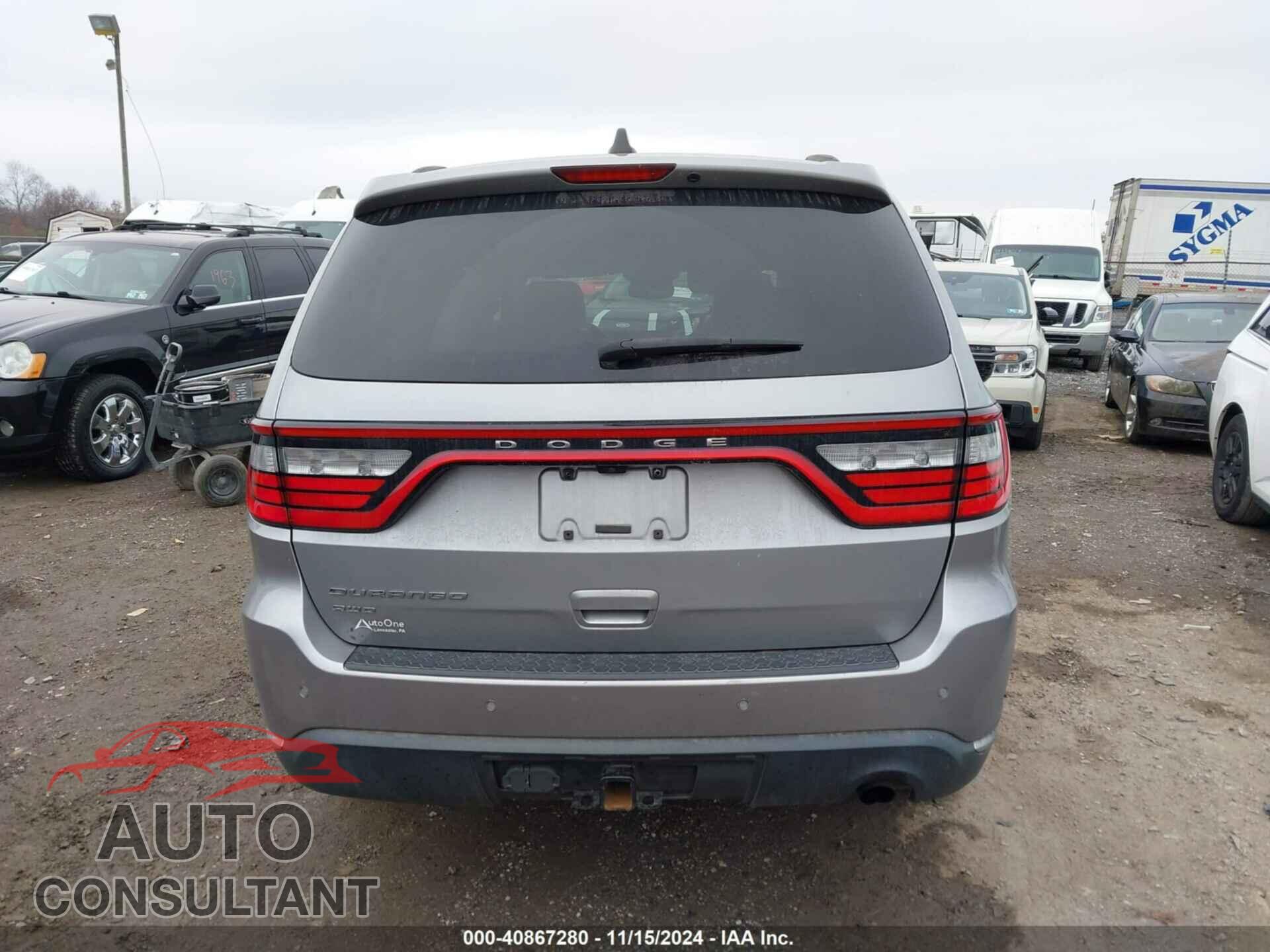 DODGE DURANGO 2017 - 1C4RDJAG1HC785426