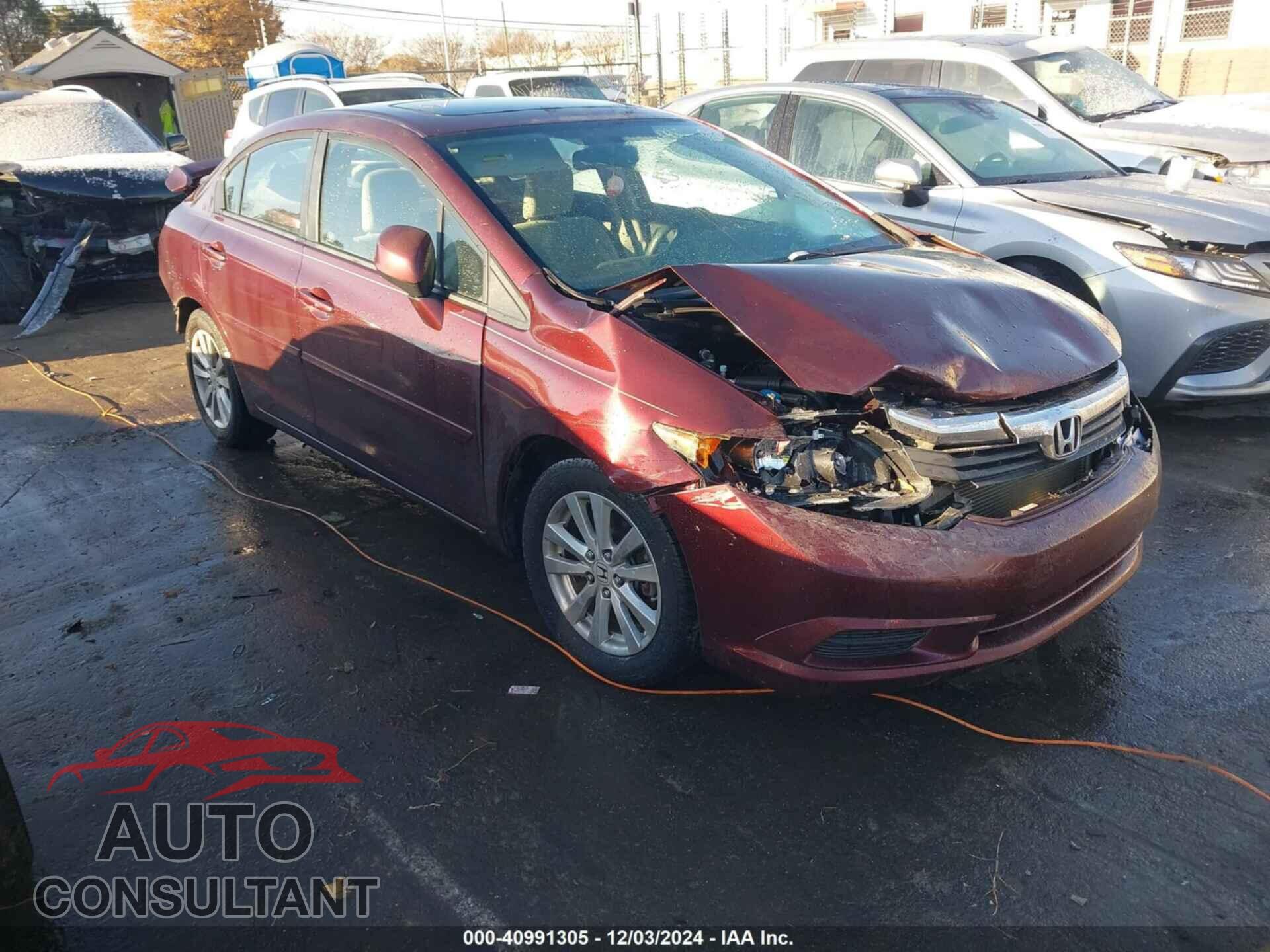 HONDA CIVIC 2012 - 19XFB2F82CE103154