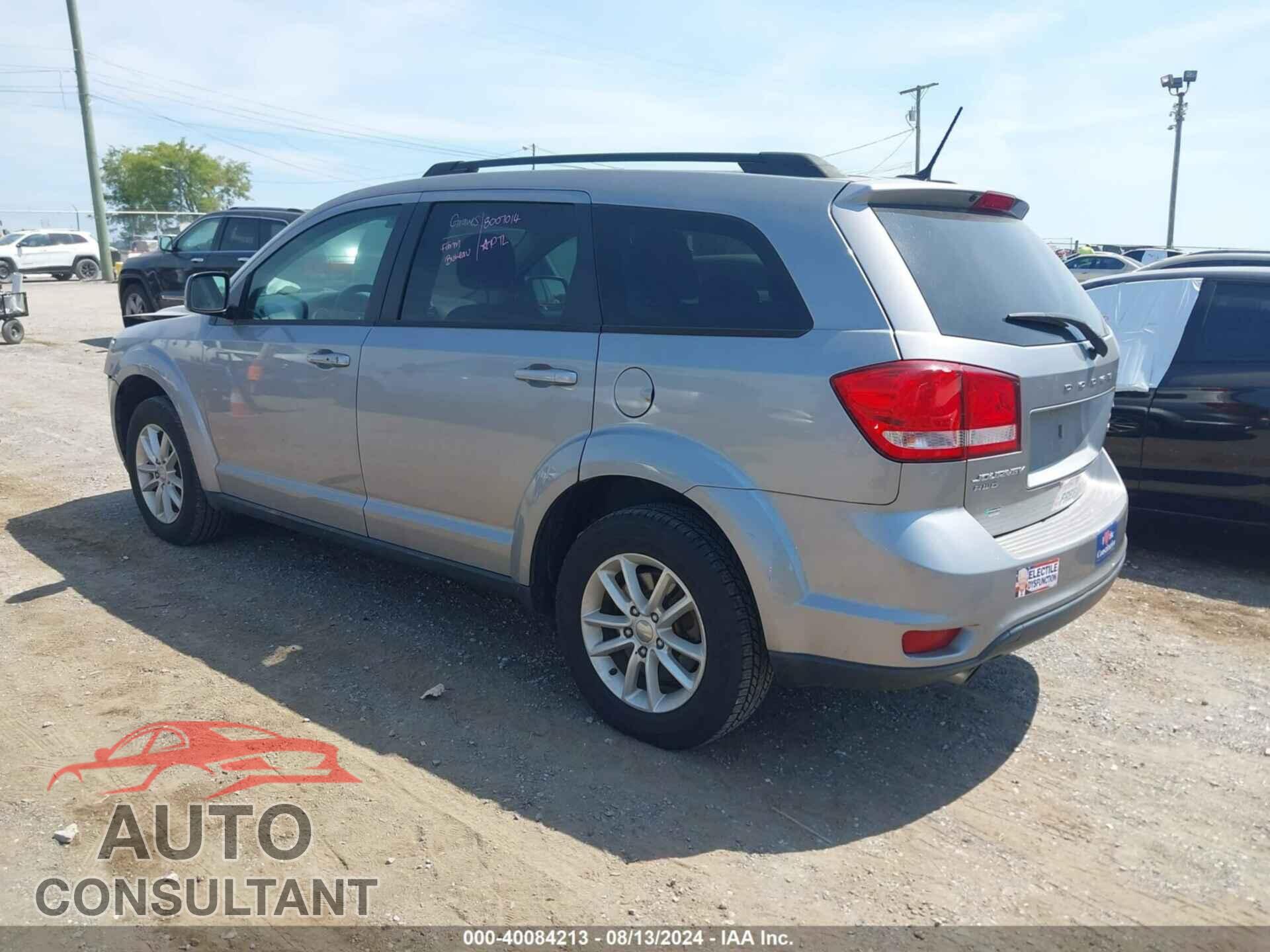 DODGE JOURNEY 2017 - 3C4PDDBG9HT540000