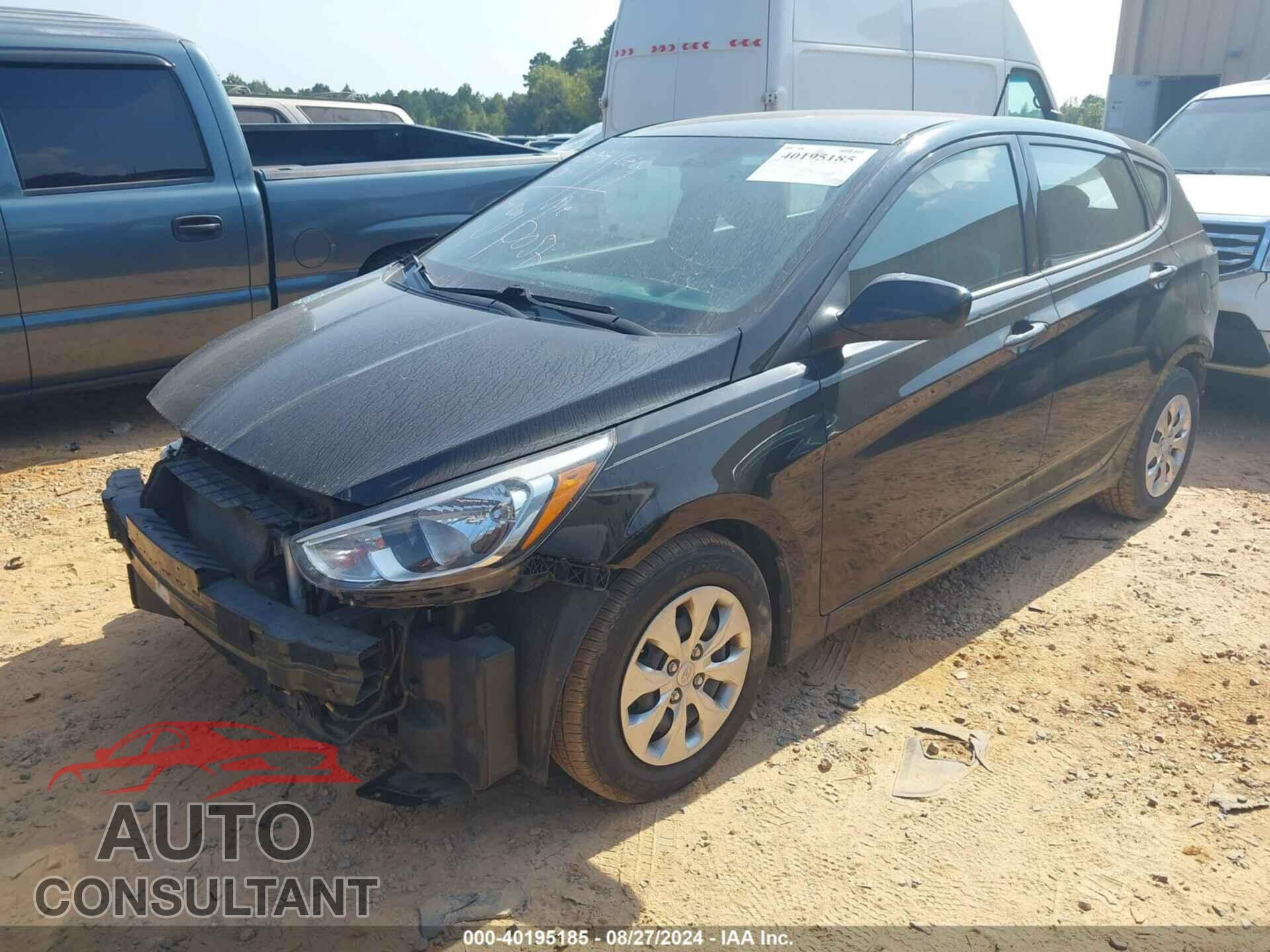HYUNDAI ACCENT 2017 - KMHCT5AE2HU335739