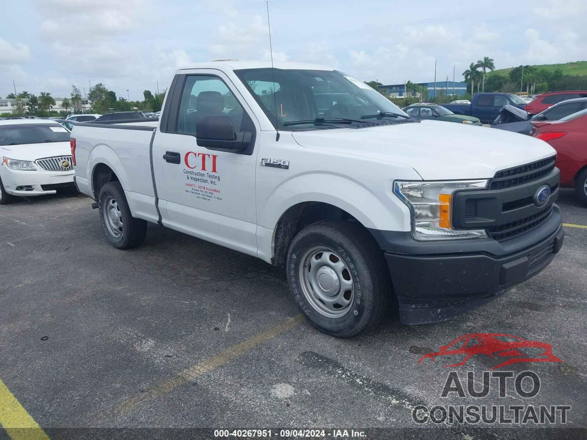 FORD F-150 2018 - 1FTMF1CB7JFE07816