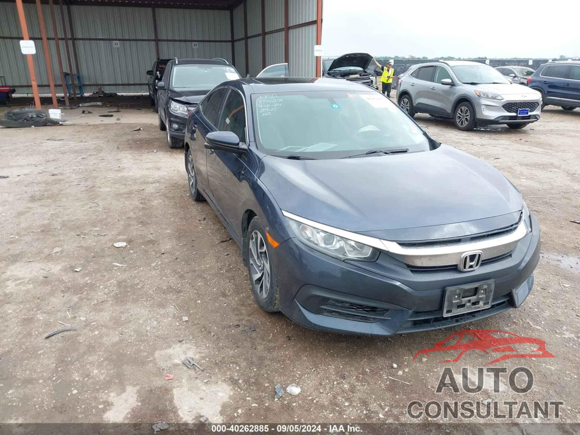 HONDA CIVIC 2016 - 19XFC2F72GE072899