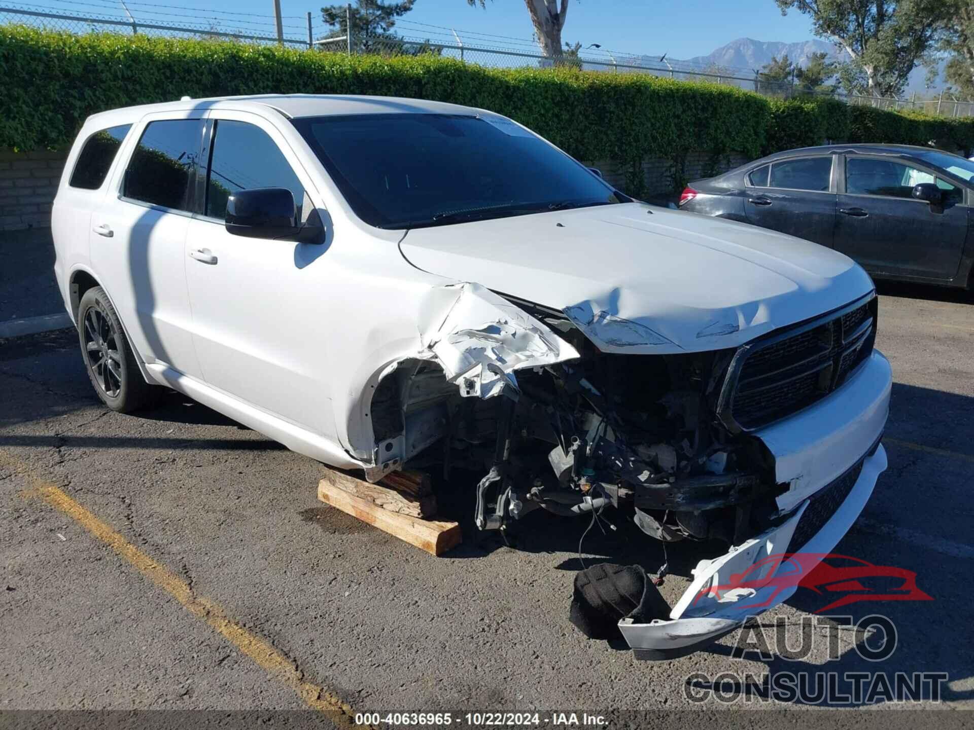DODGE DURANGO 2018 - 1C4RDHAGXJC407345