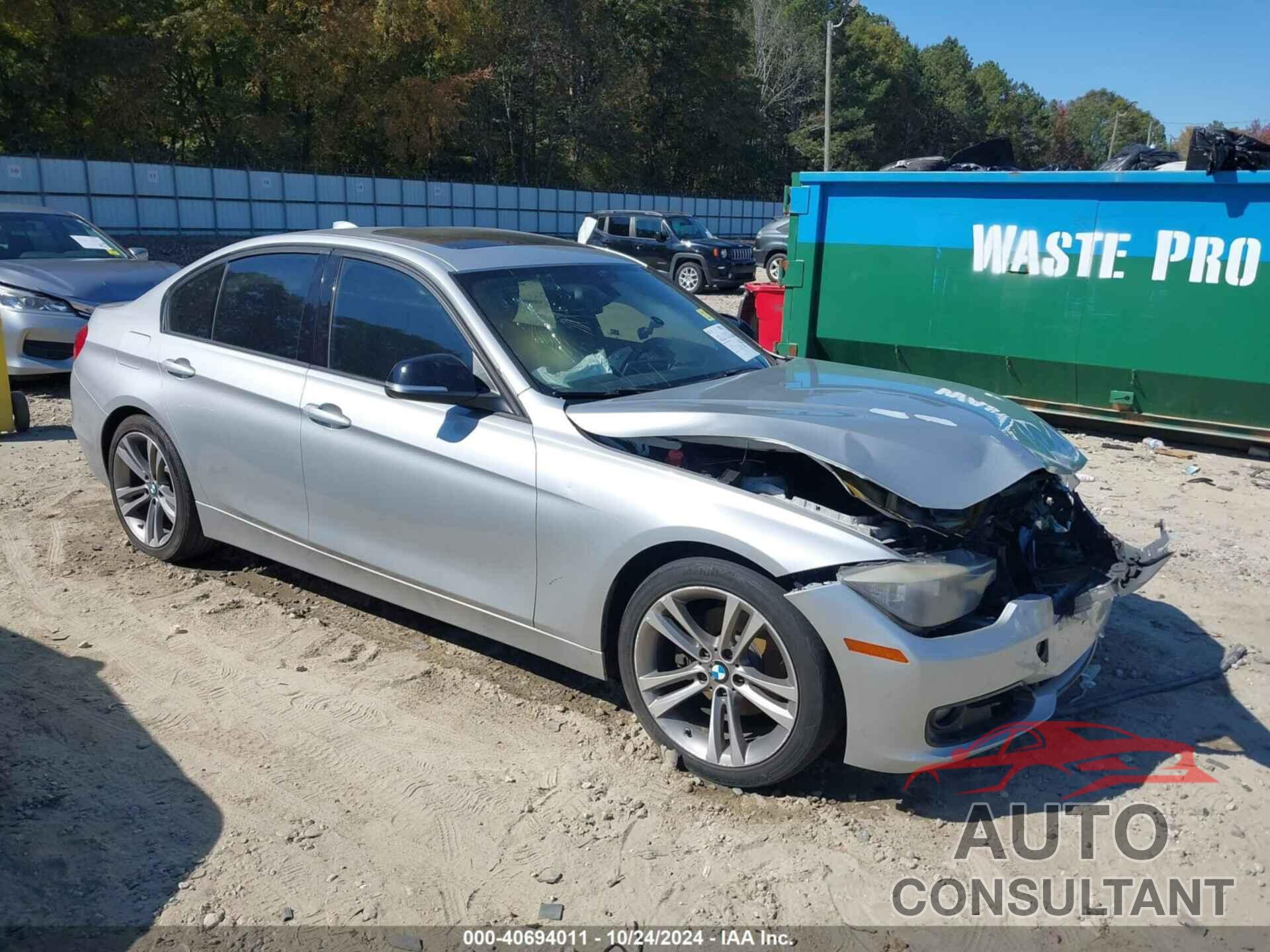 BMW 328I 2013 - WBA3A5G56DNP21227