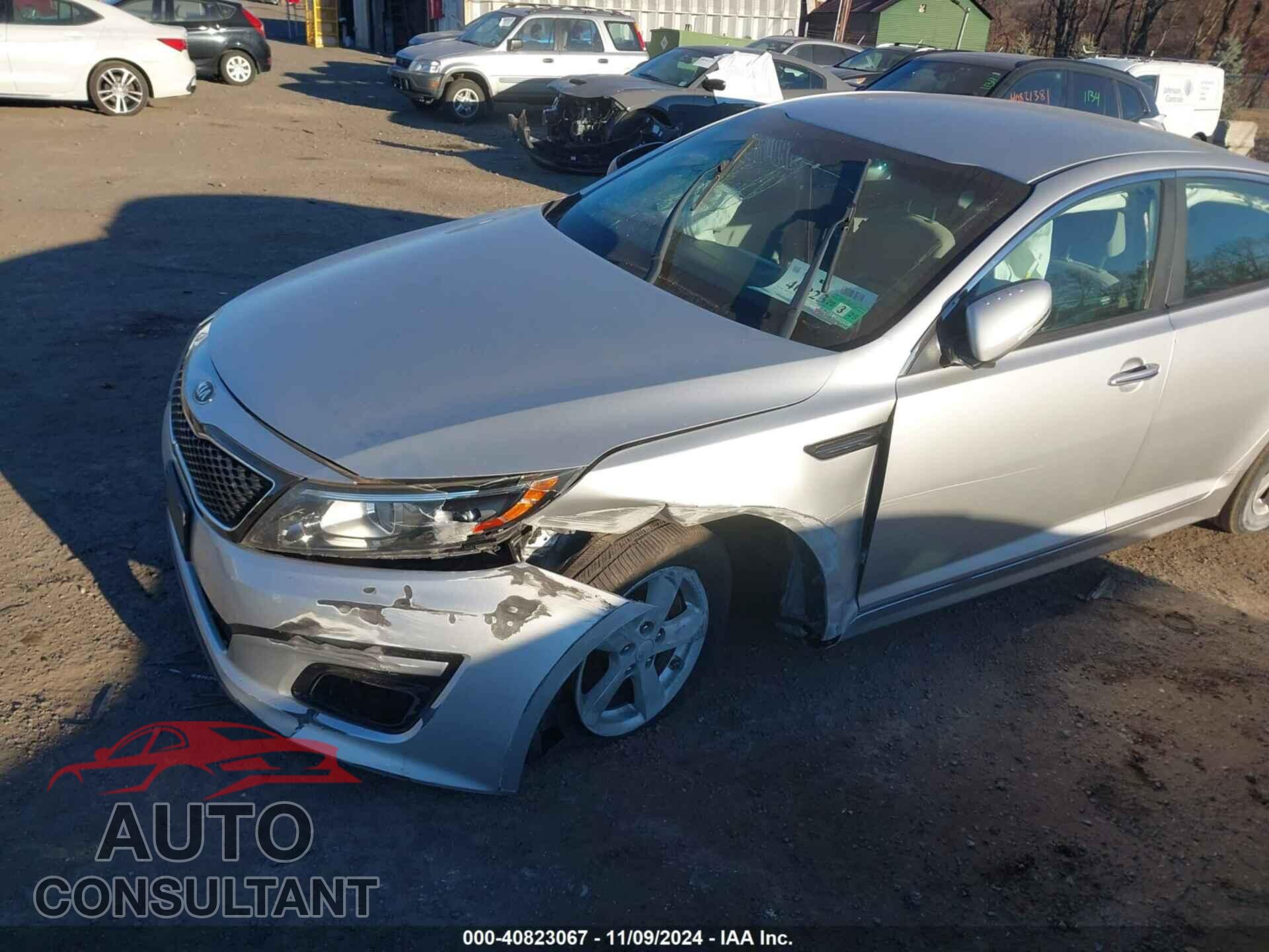 KIA OPTIMA 2014 - KNAGM4A76E5472748