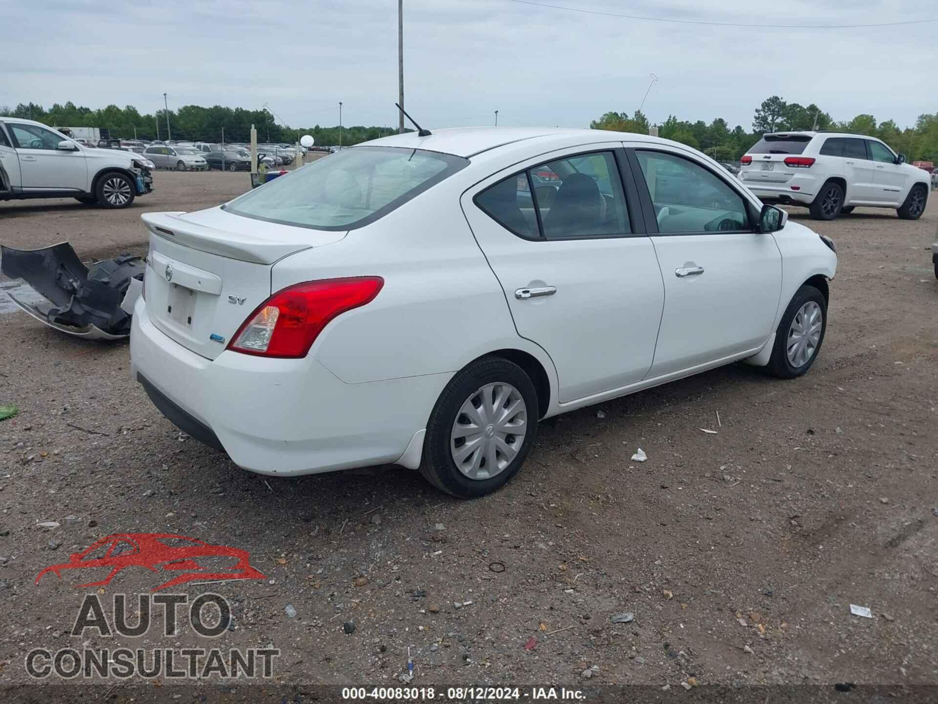 NISSAN VERSA 2016 - 3N1CN7AP1GL839593