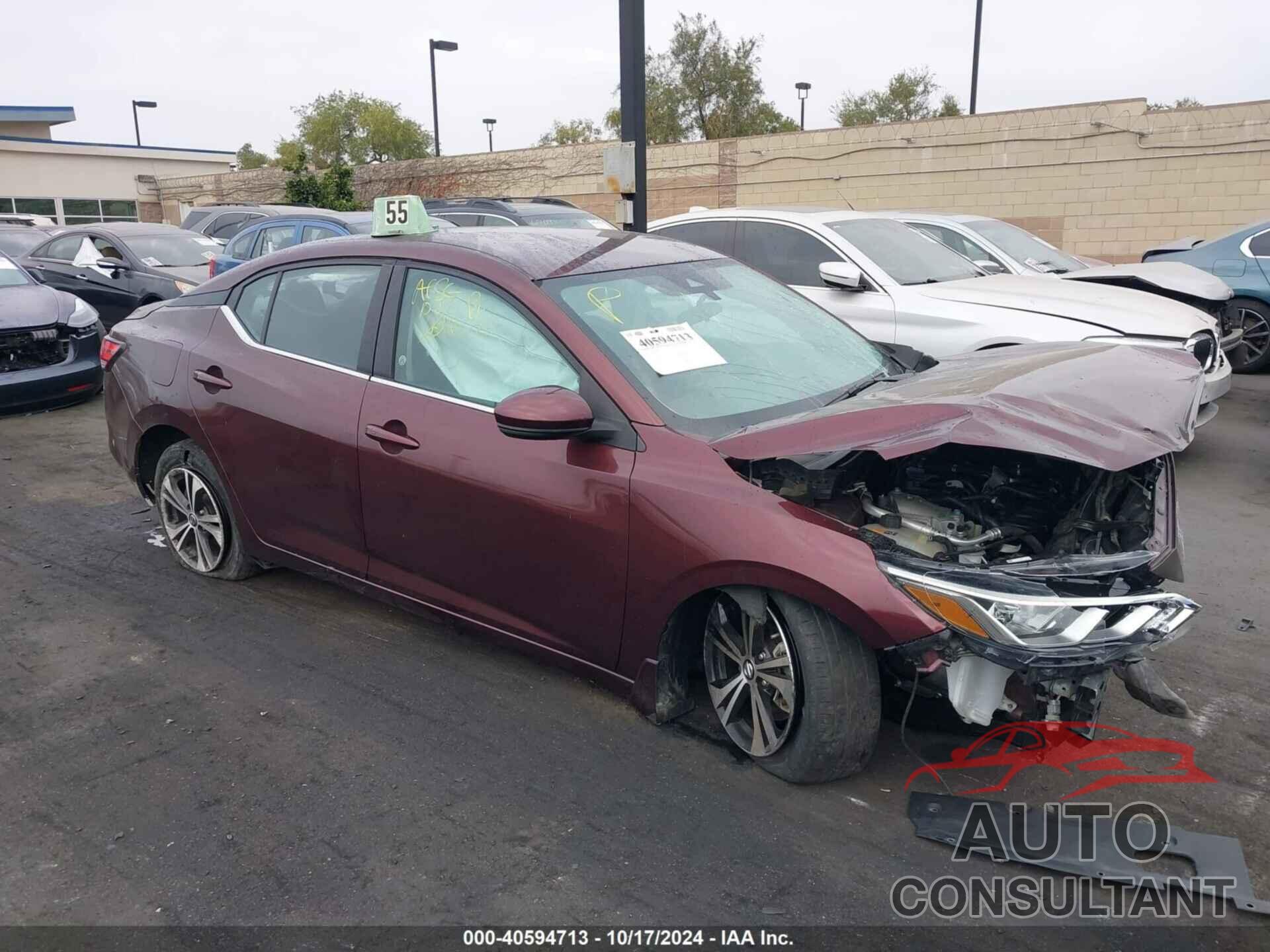 NISSAN SENTRA 2020 - 3N1AB8CV6LY239439