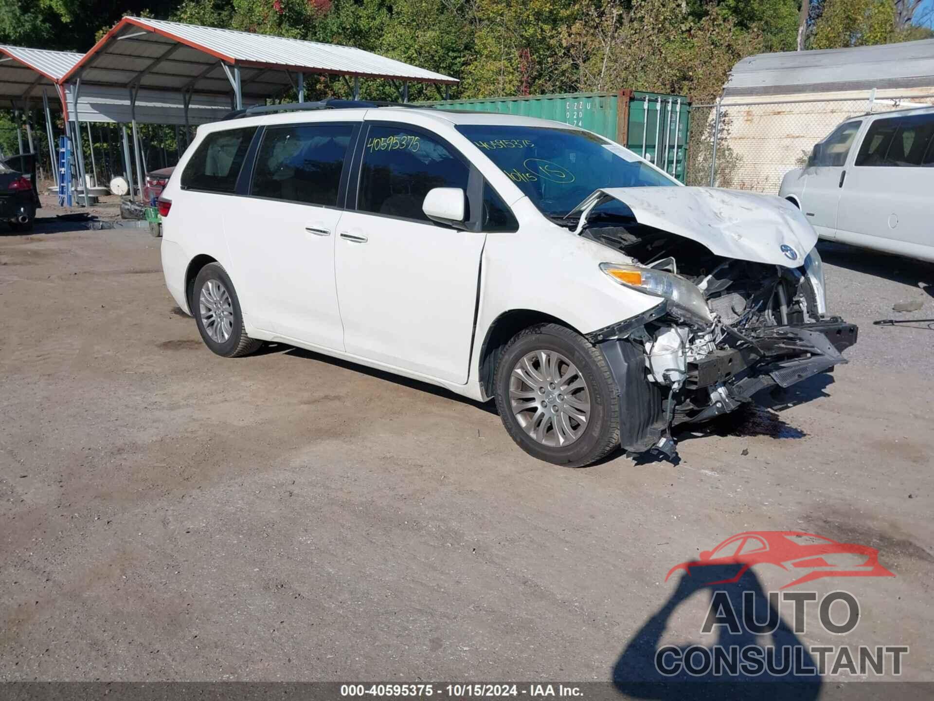 TOYOTA SIENNA 2017 - 5TDYZ3DC0HS849133