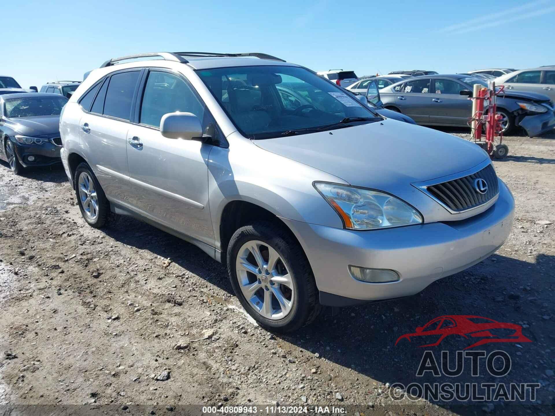 LEXUS RX 350 2009 - 2T2GK31U59C060432