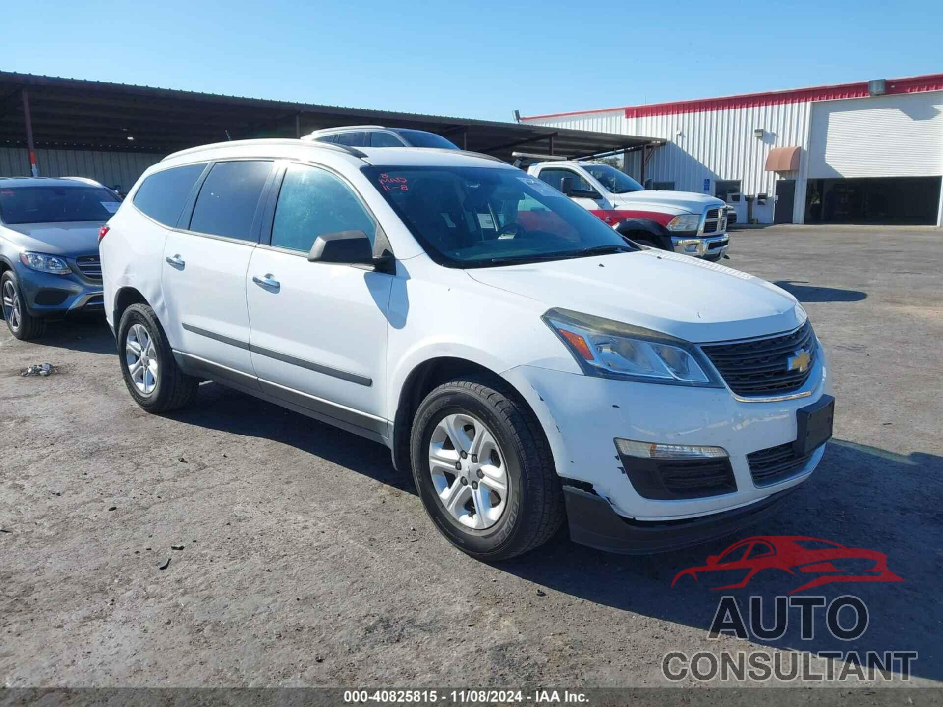 CHEVROLET TRAVERSE 2016 - 1GNKRFKD9GJ148306
