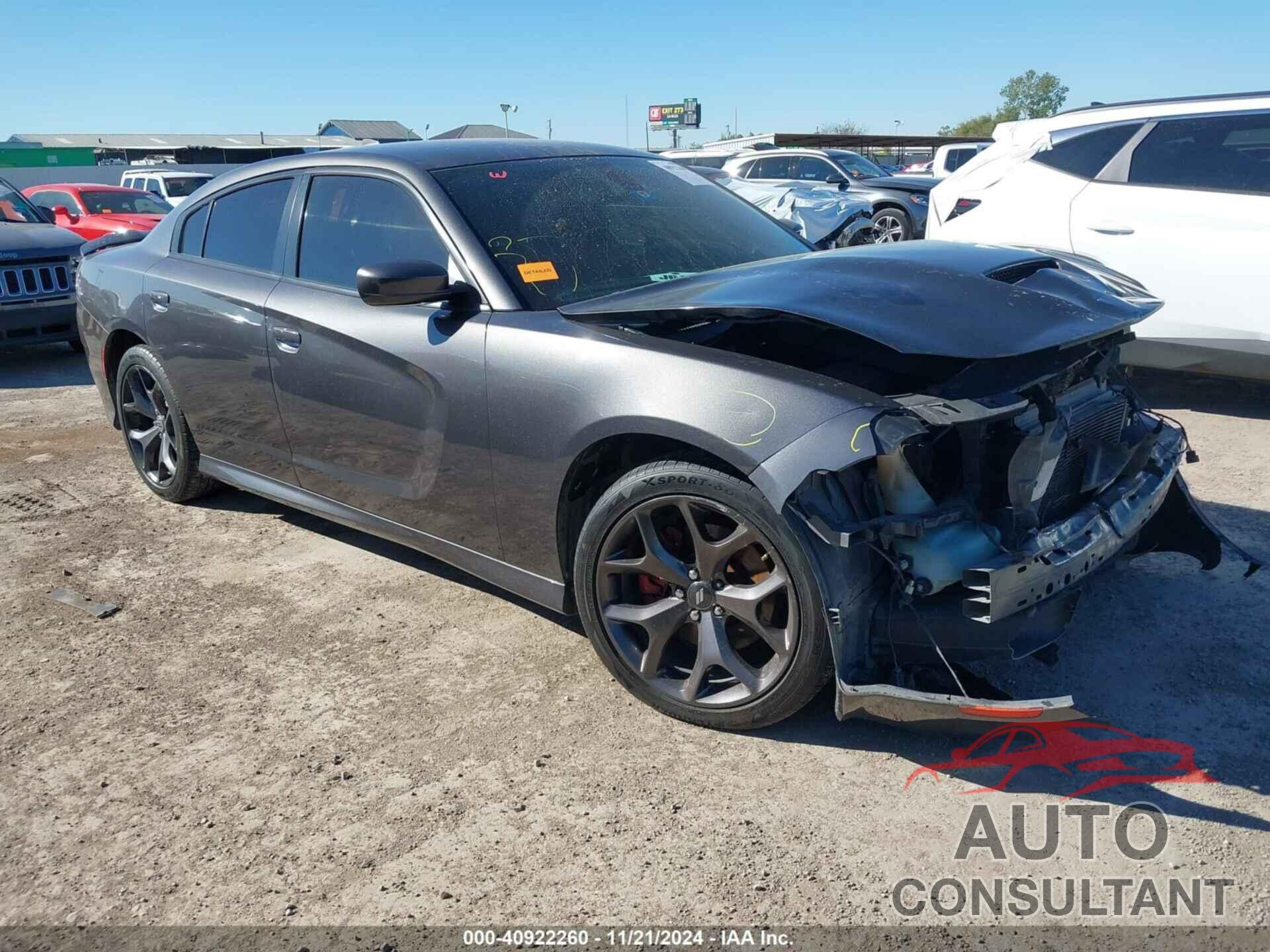 DODGE CHARGER 2019 - 2C3CDXHG4KH597426