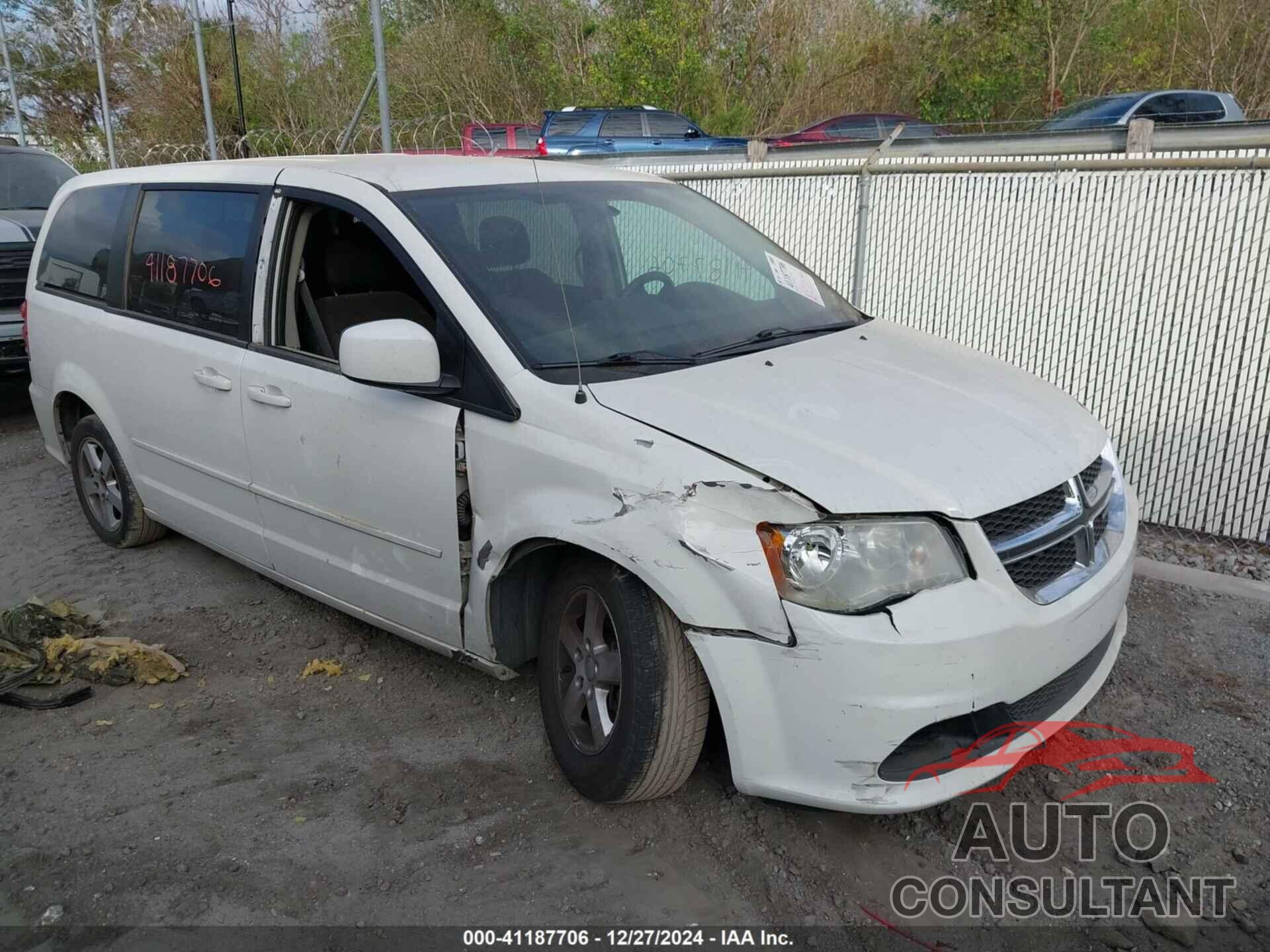 DODGE GRAND CARAVAN 2011 - 2D4RN3DGXBR673374