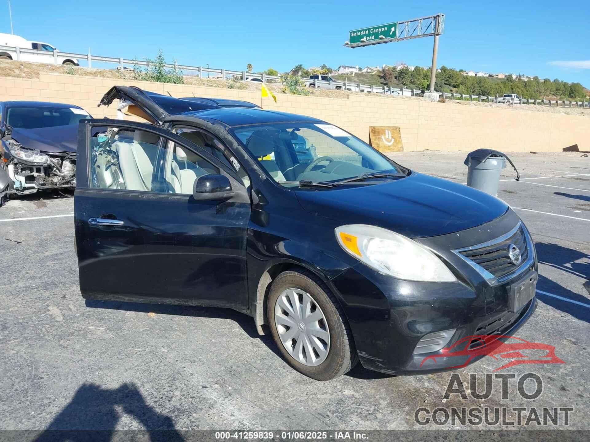 NISSAN VERSA 2012 - 3N1CN7AP7CL938414