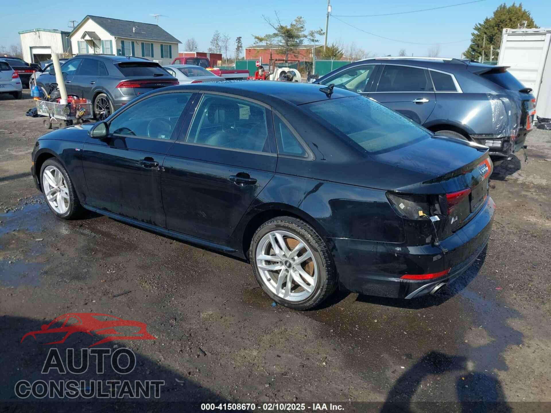 AUDI A4 2017 - WAUDNAF45HN051170