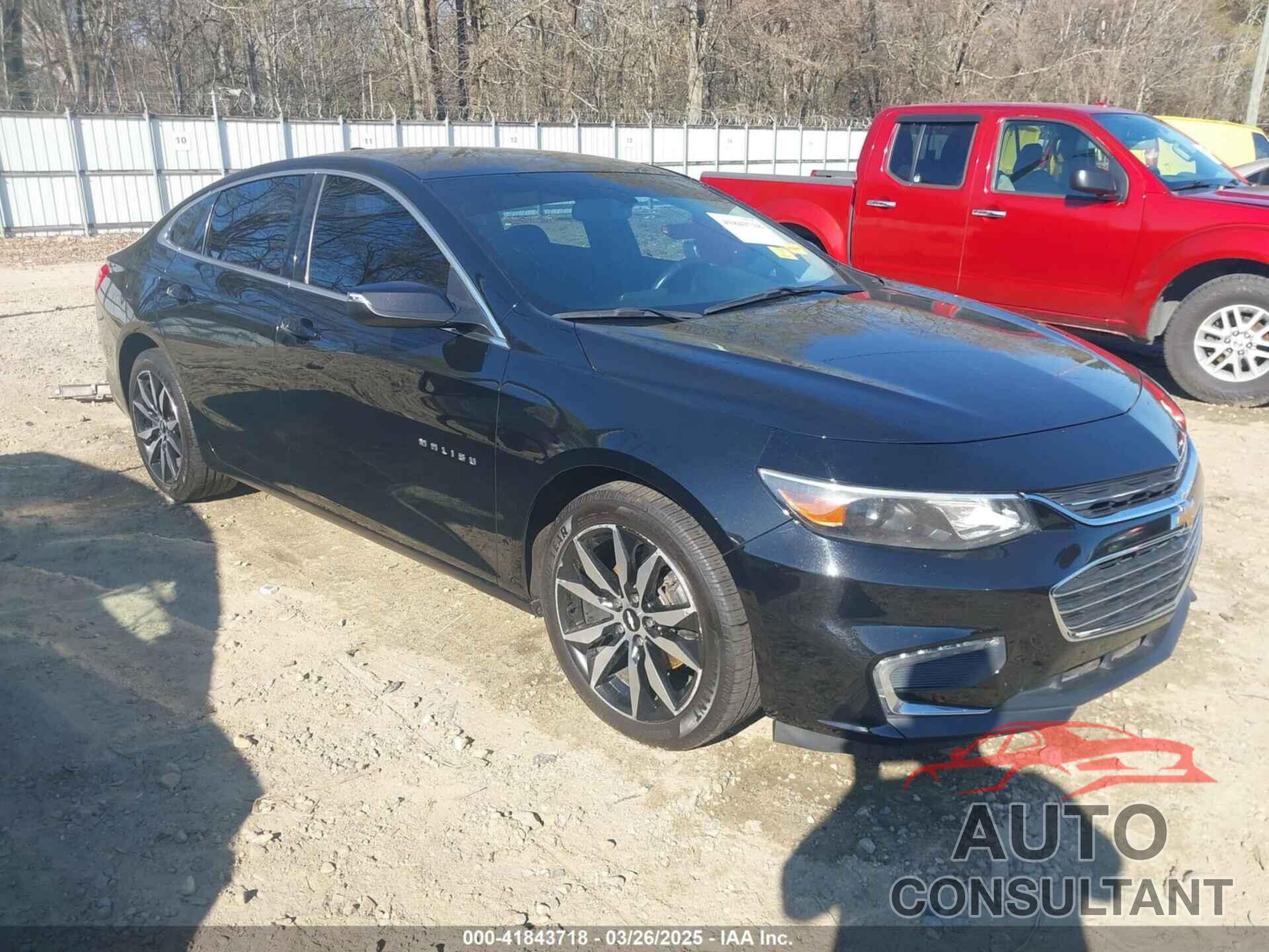 CHEVROLET MALIBU 2017 - 1G1ZE5ST5HF267245