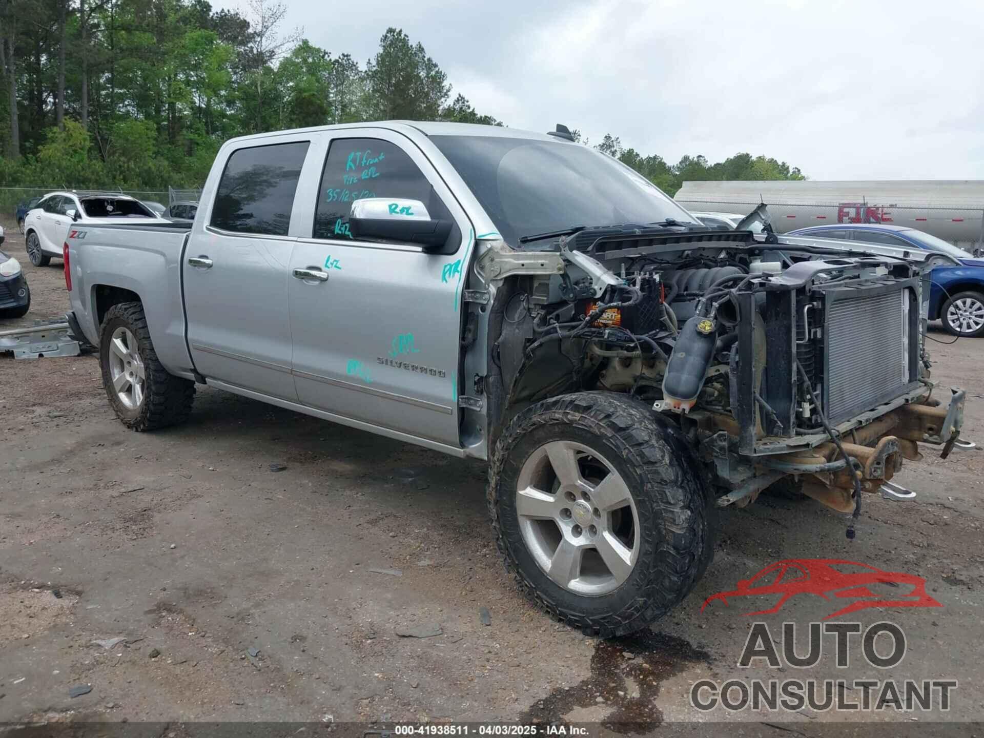 CHEVROLET SILVERADO 1500 2018 - 3GCUKSEJ2JG172536