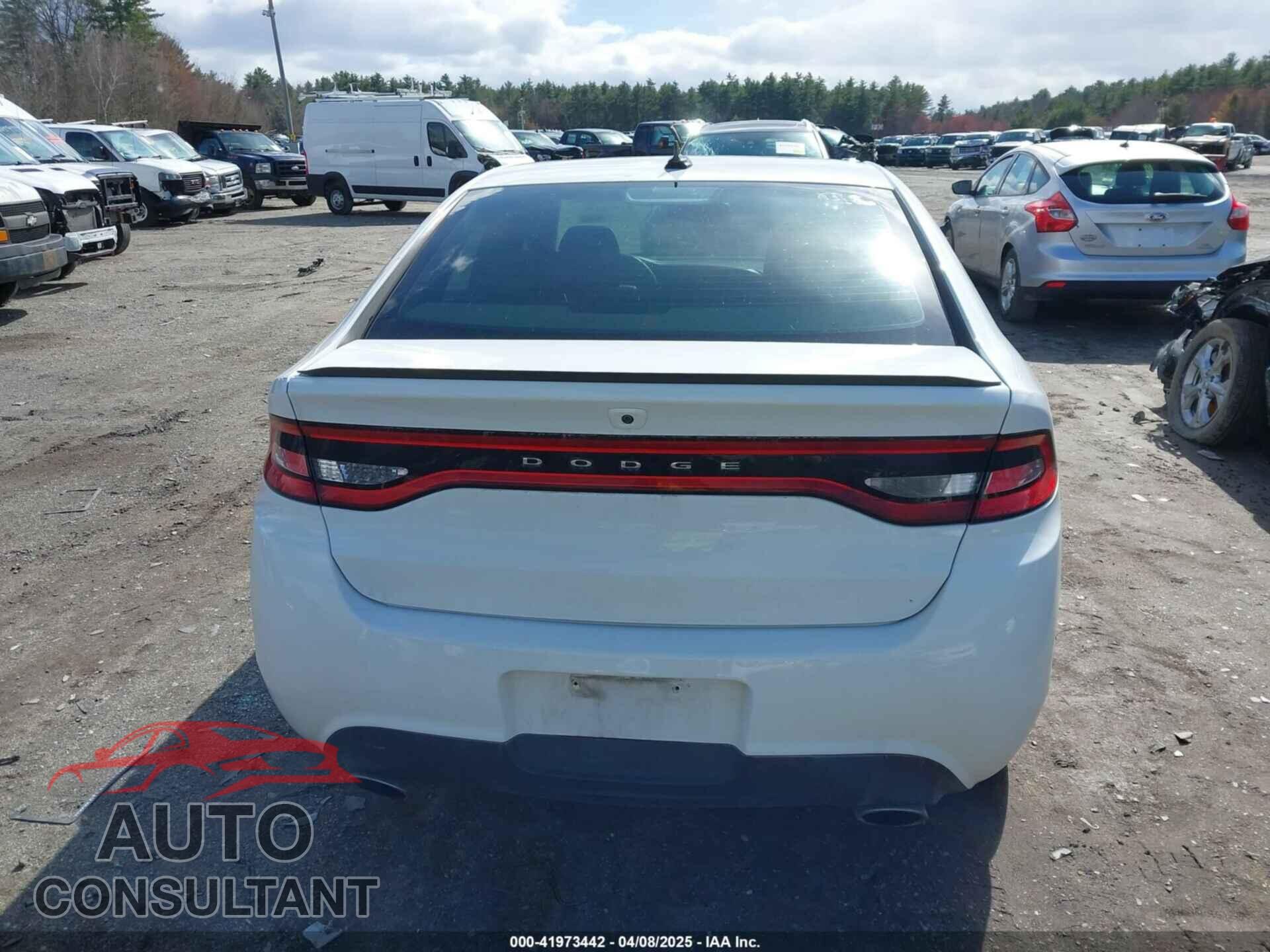 DODGE DART 2015 - 1C3CDFBB5FD173473