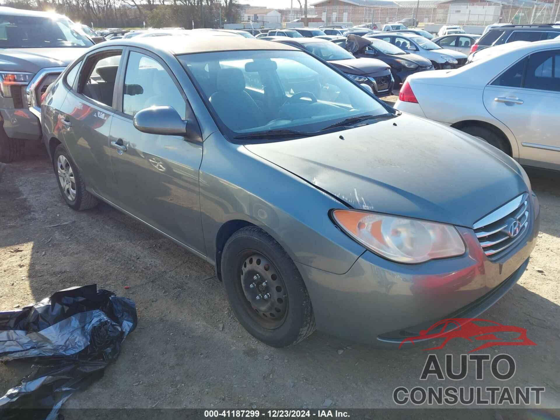 HYUNDAI ELANTRA 2010 - KMHDU4ADXAU026030
