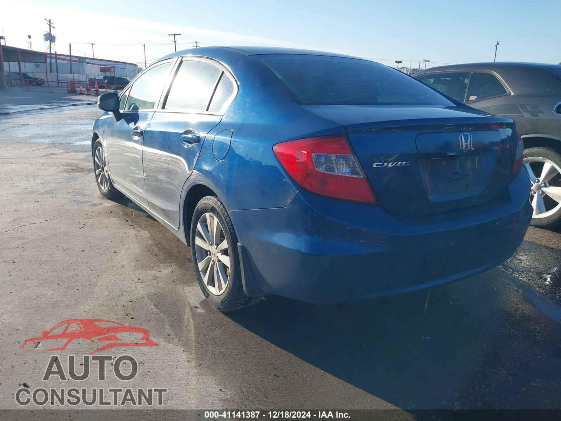 HONDA CIVIC 2012 - 19XFB2F84CE055818