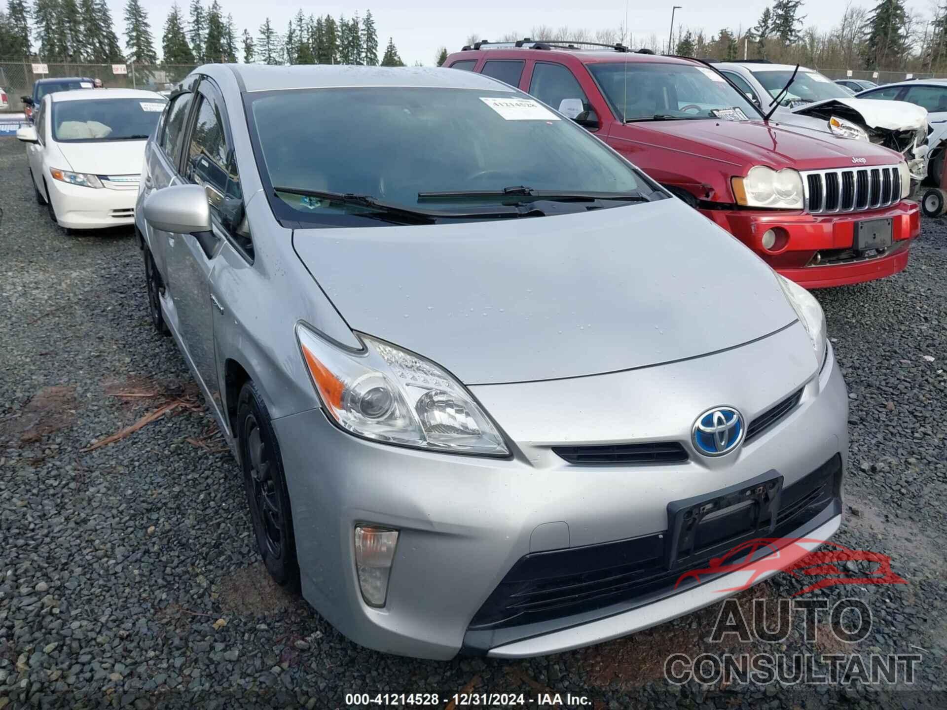 TOYOTA PRIUS 2015 - JTDKN3DUXF0413528